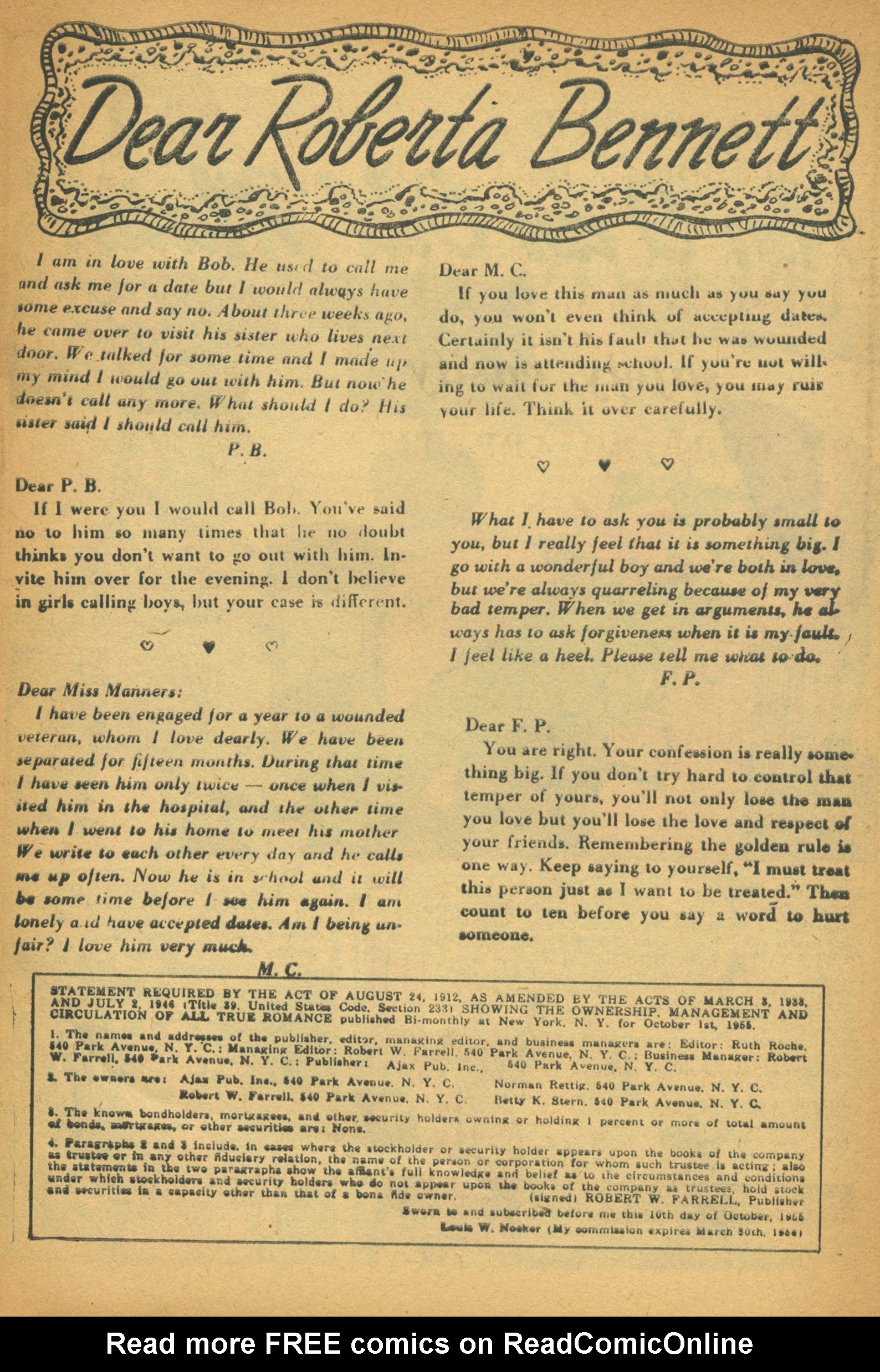 Read online All True Romance comic -  Issue #29 - 27