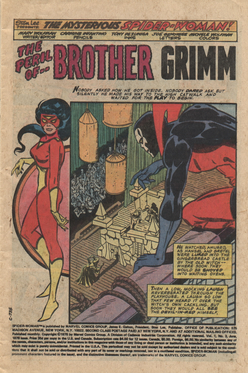 Read online Spider-Woman (1978) comic -  Issue #3 - 2