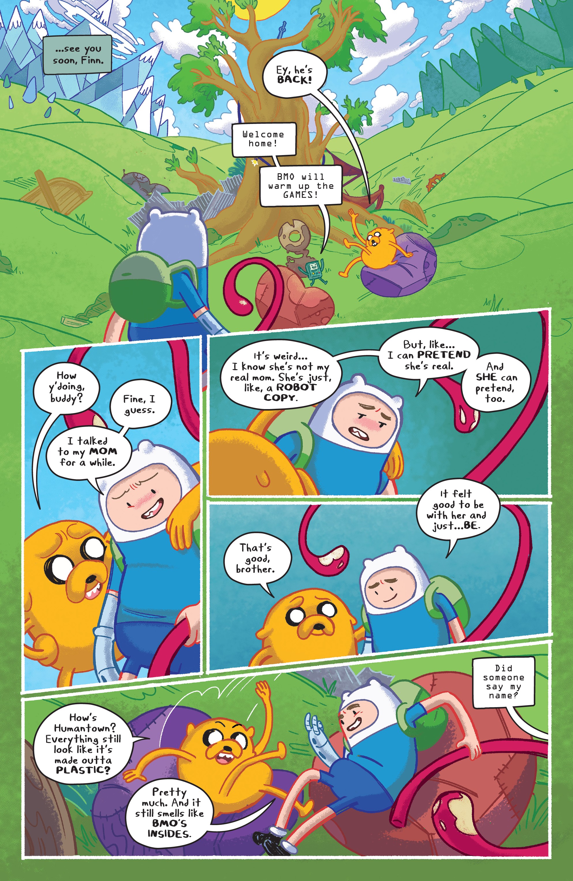 Read online Adventure Time Season 11 comic -  Issue #5 - 21