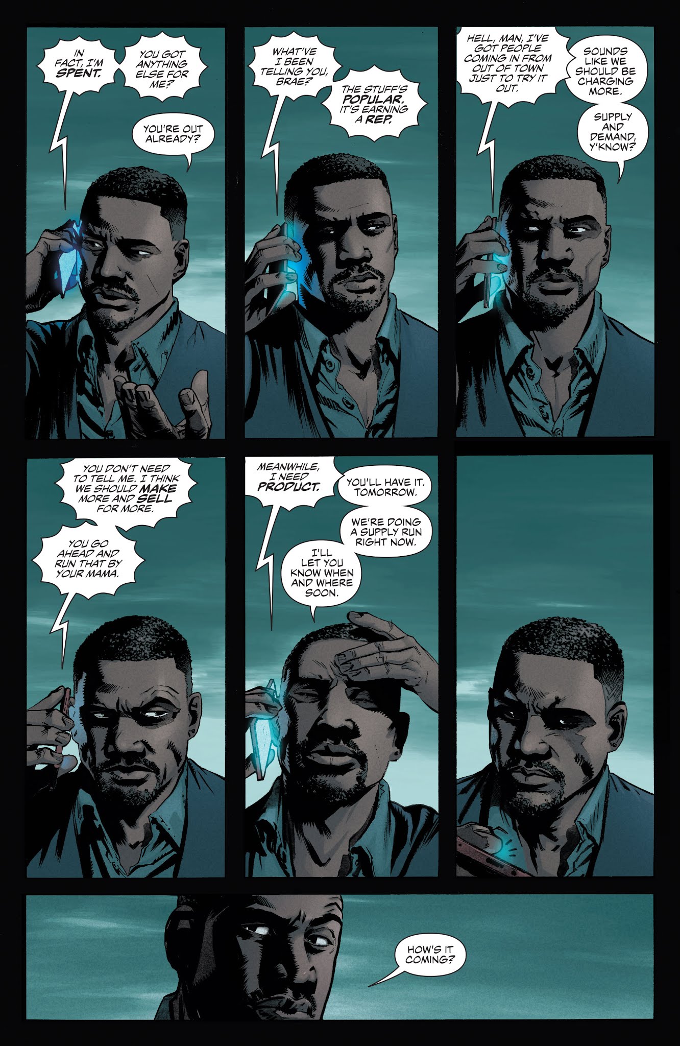 Read online Bone Parish comic -  Issue #1 - 9