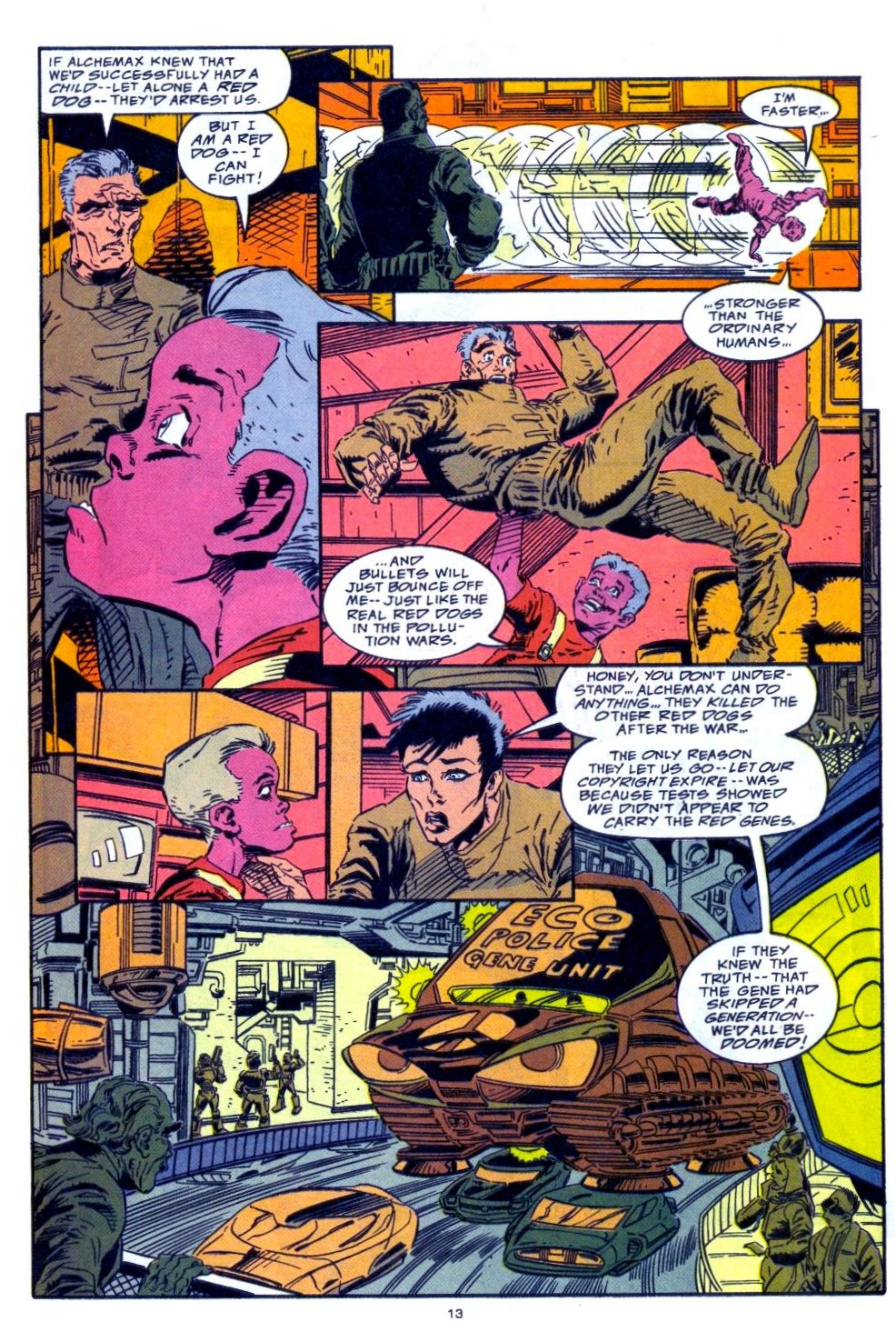 Read online Punisher 2099 comic -  Issue #15 - 10