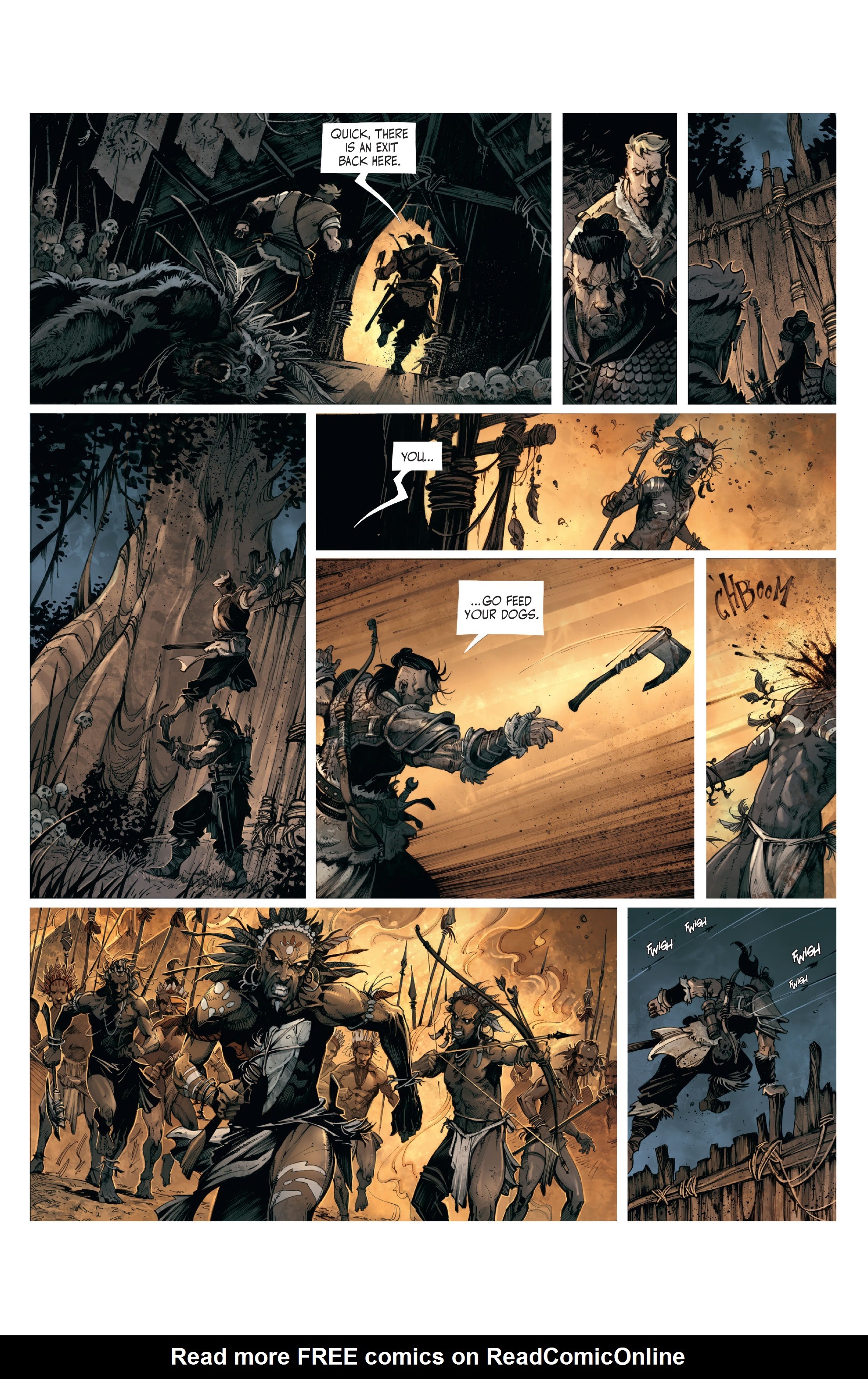 Read online The Cimmerian: Beyond The Black River comic -  Issue #1 - 23