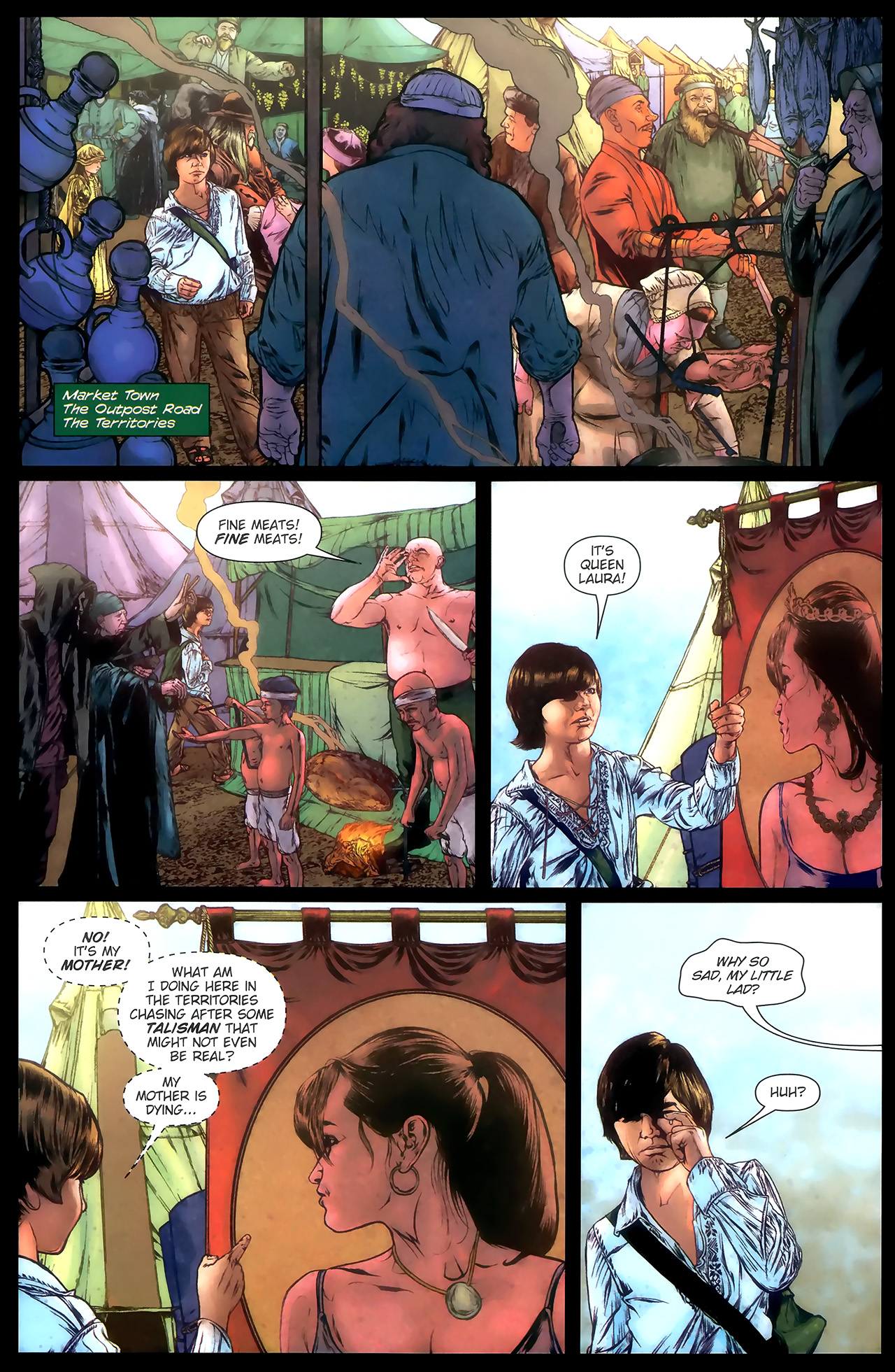 Read online The Talisman: The Road of Trials comic -  Issue #5 - 10