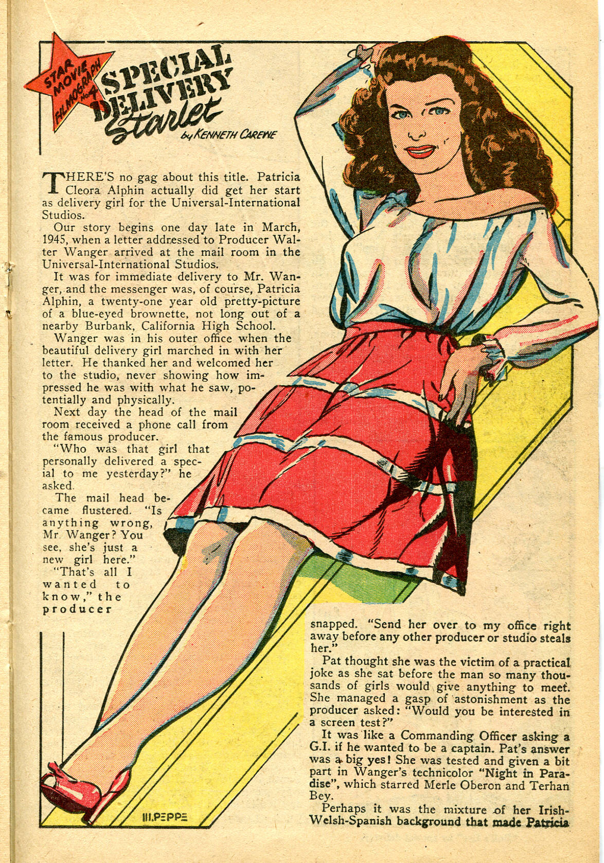 Read online Movie Comics (1946) comic -  Issue #4 - 31