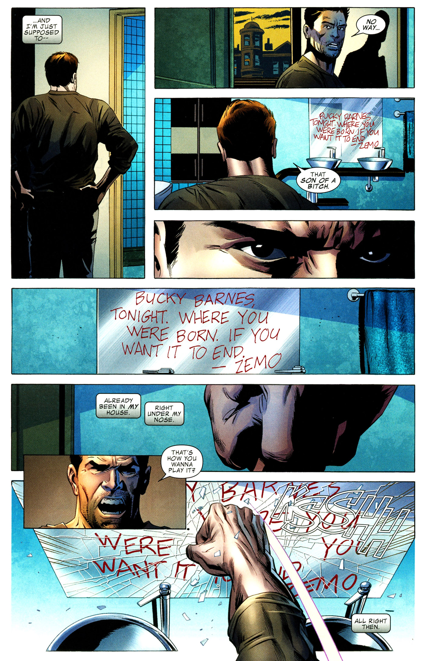 Read online Captain America (1968) comic -  Issue #609 - 6