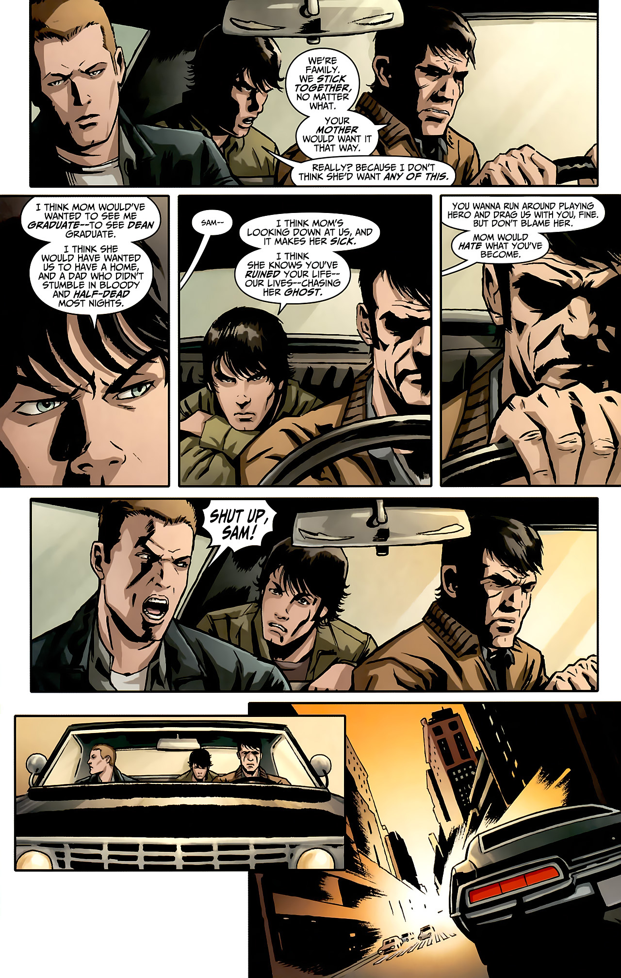 Read online Supernatural: Beginning's End comic -  Issue #1 - 6
