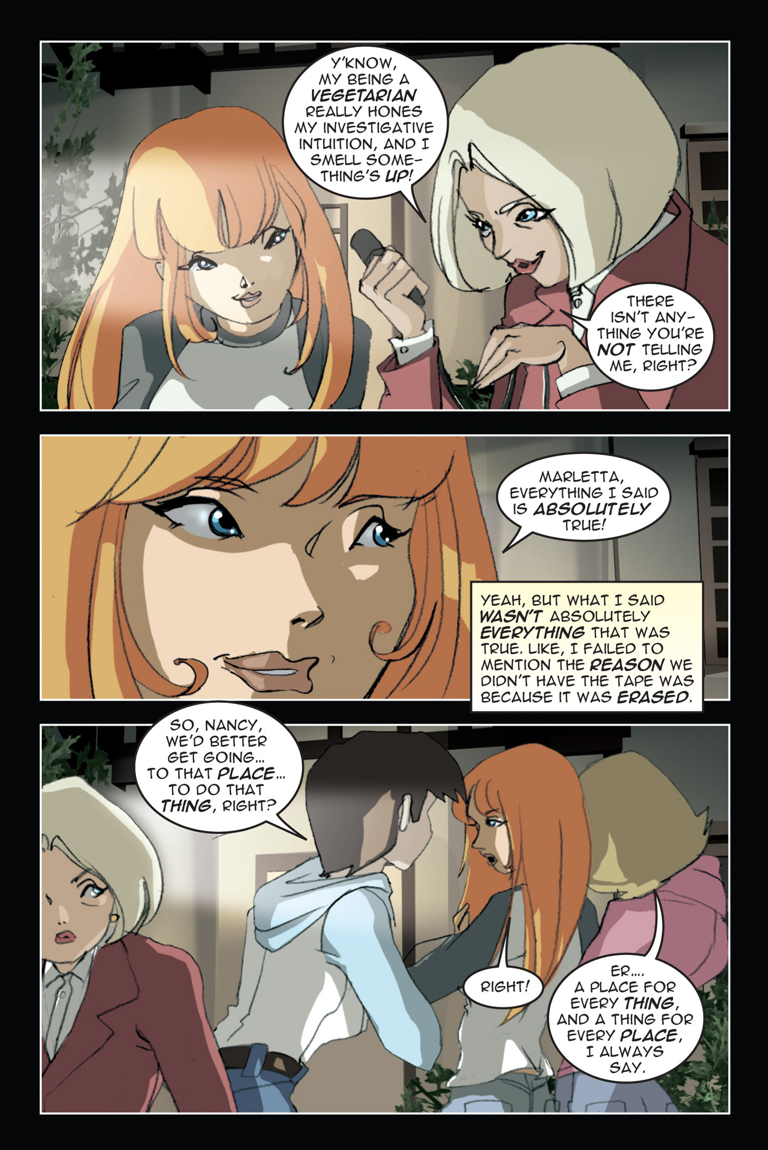 Read online Nancy Drew comic -  Issue #2 - 69