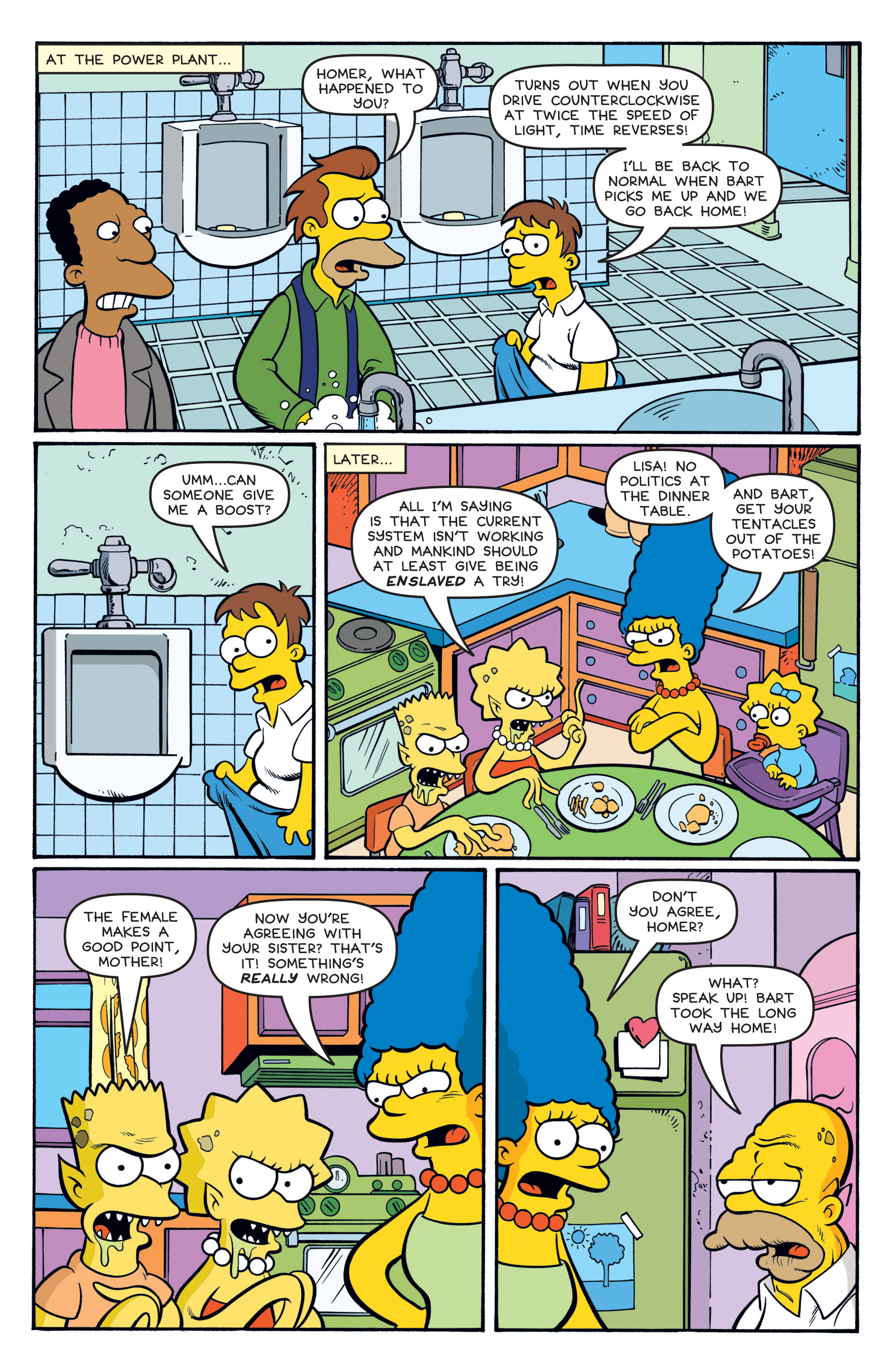 Read online Treehouse of Horror comic -  Issue #19 - 19