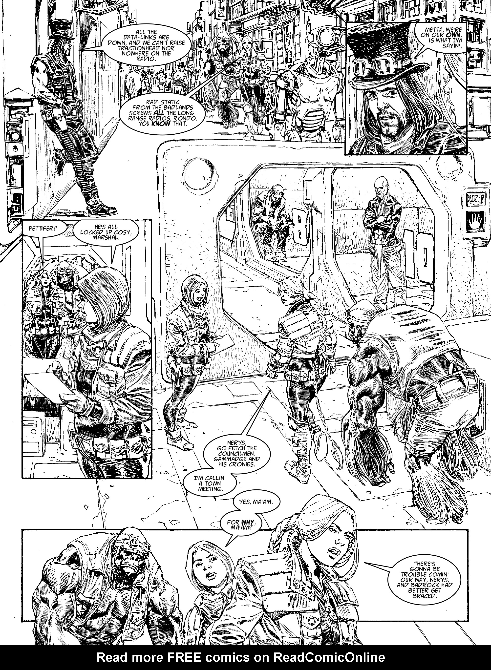 Read online Judge Dredd Megazine (Vol. 5) comic -  Issue #376 - 57