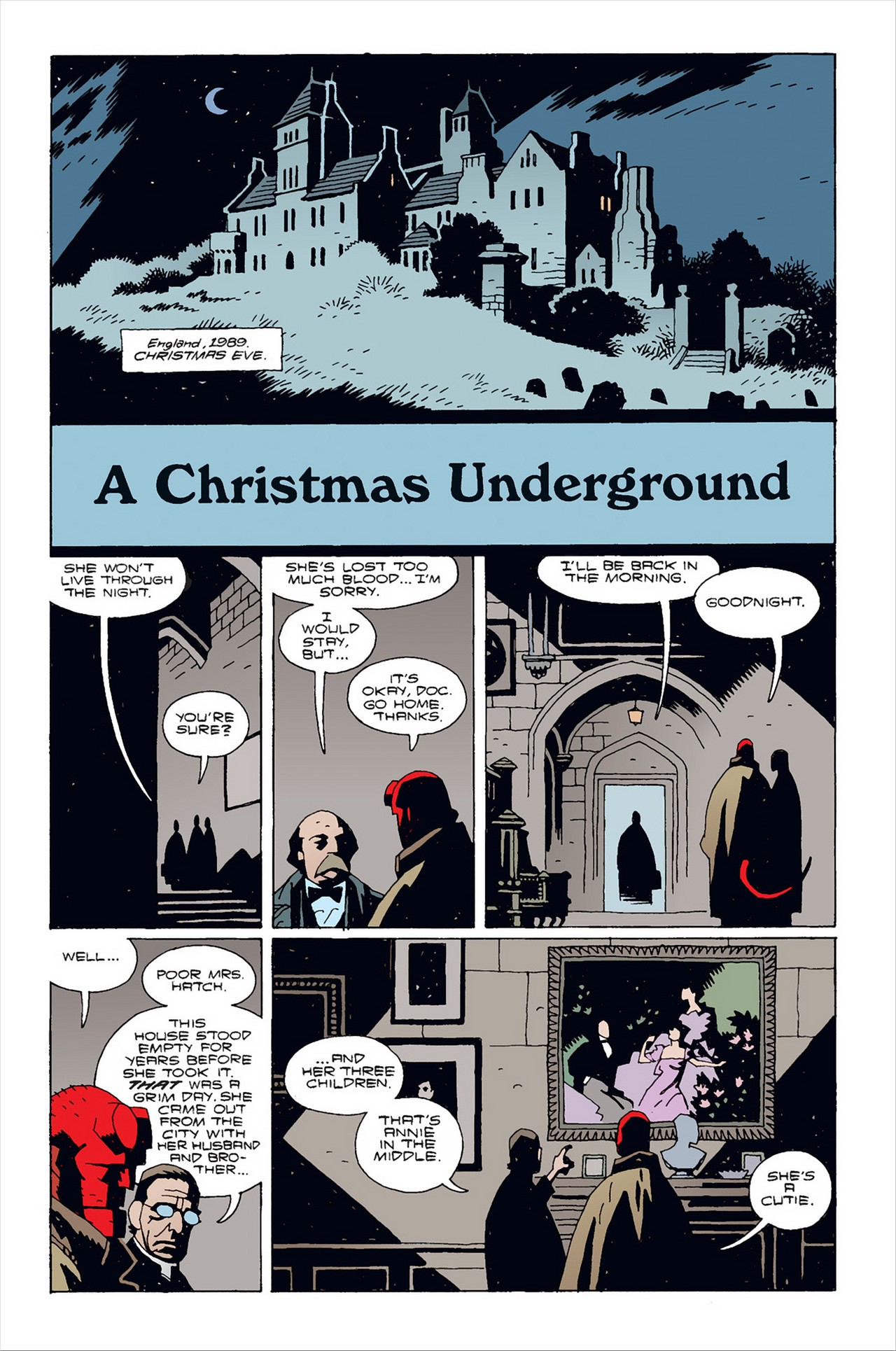 Read online Hellboy Christmas Underground comic -  Issue # Full - 3