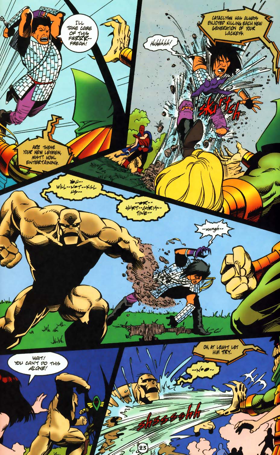 Read online Primal Force comic -  Issue #1 - 23