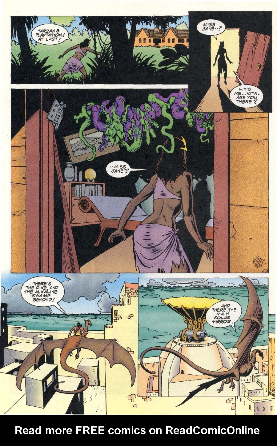 Read online Tarzan (1996) comic -  Issue #6 - 21