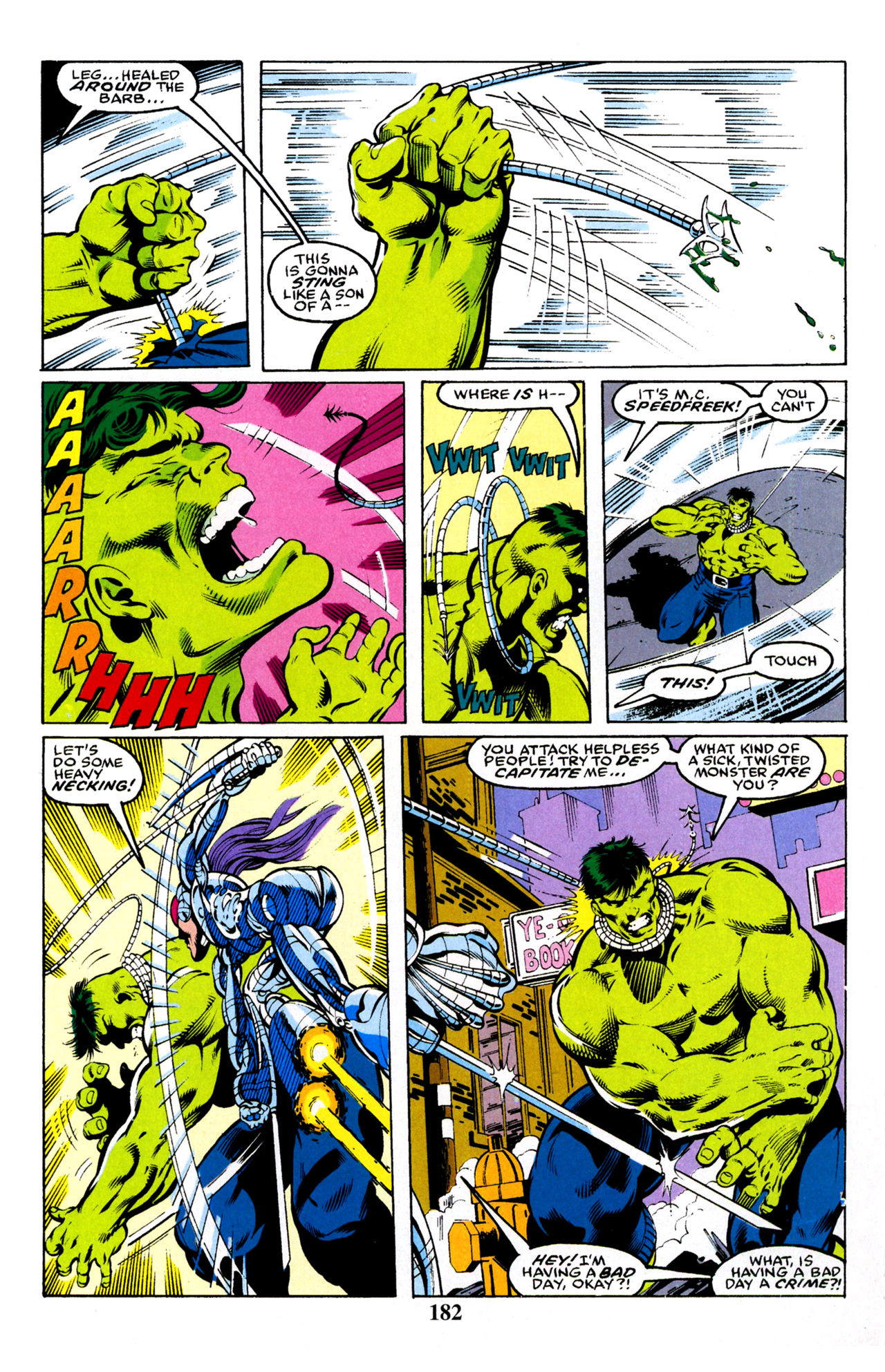 Read online Hulk Visionaries: Peter David comic -  Issue # TPB 7 - 181