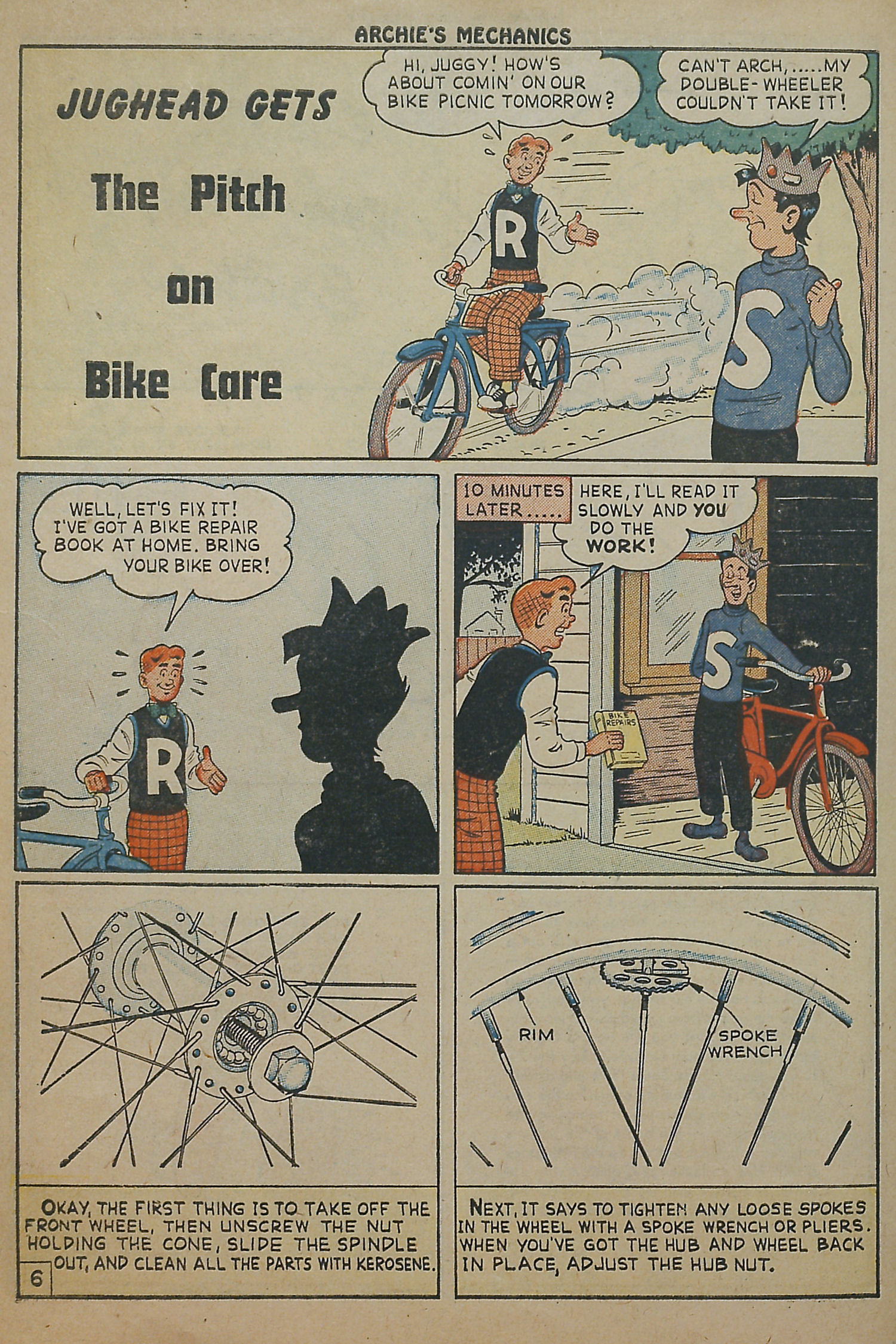 Read online Archie's Mechanics comic -  Issue #1 - 8