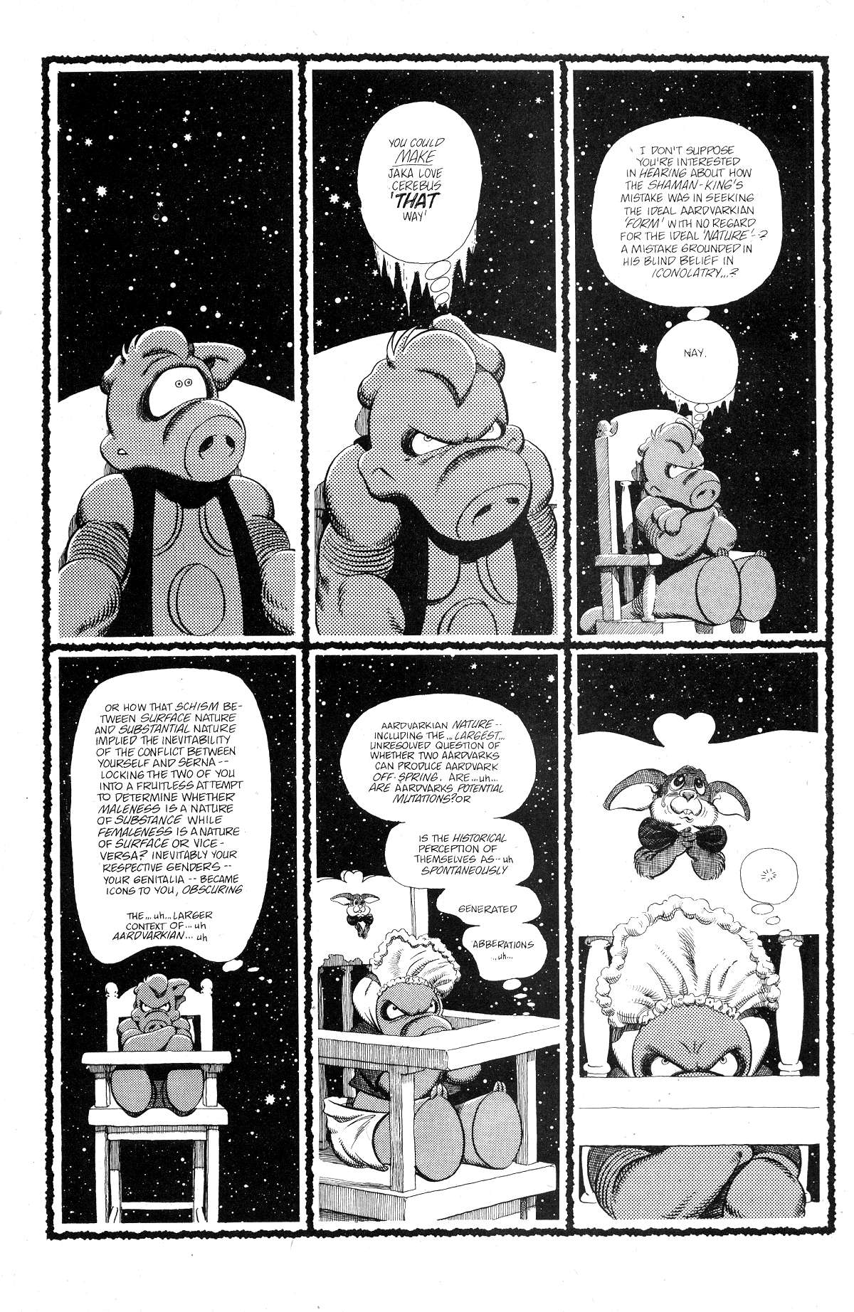 Read online Cerebus comic -  Issue #196 - 23
