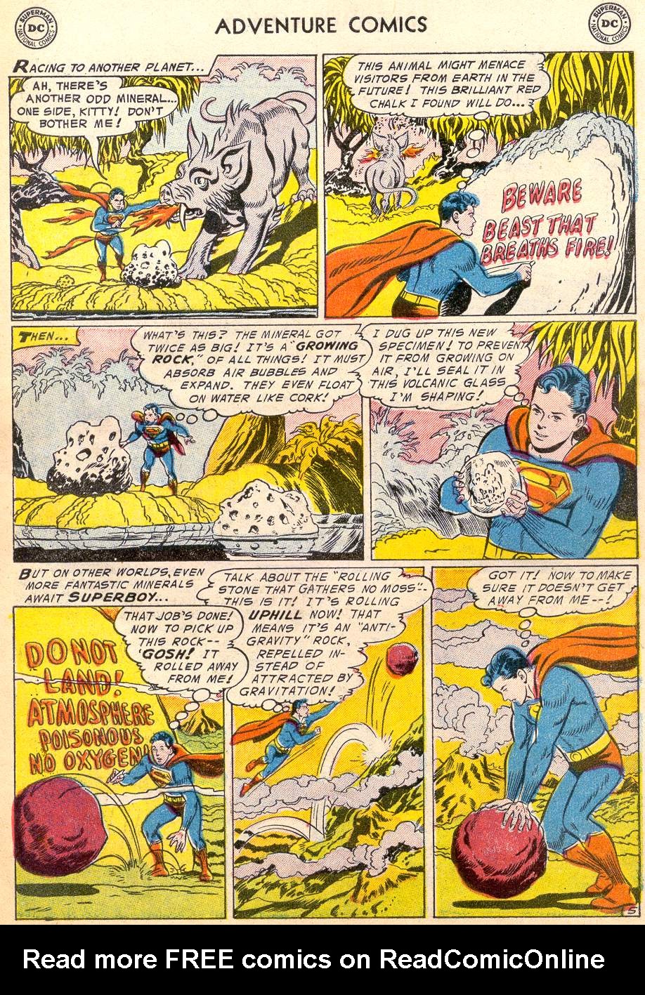 Read online Adventure Comics (1938) comic -  Issue #215 - 7