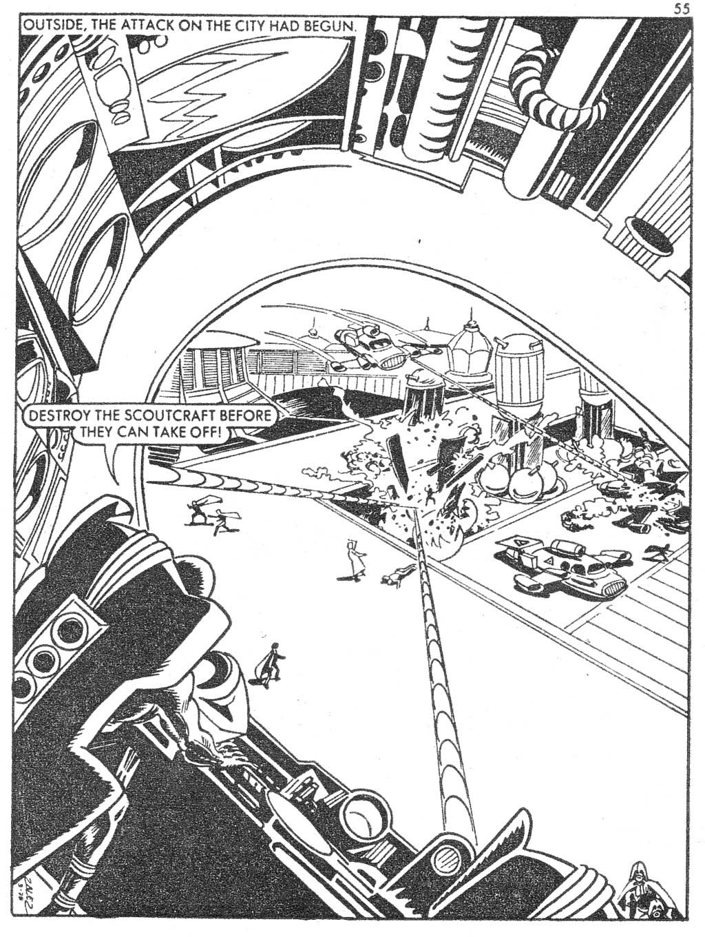 Read online Starblazer comic -  Issue #6 - 55