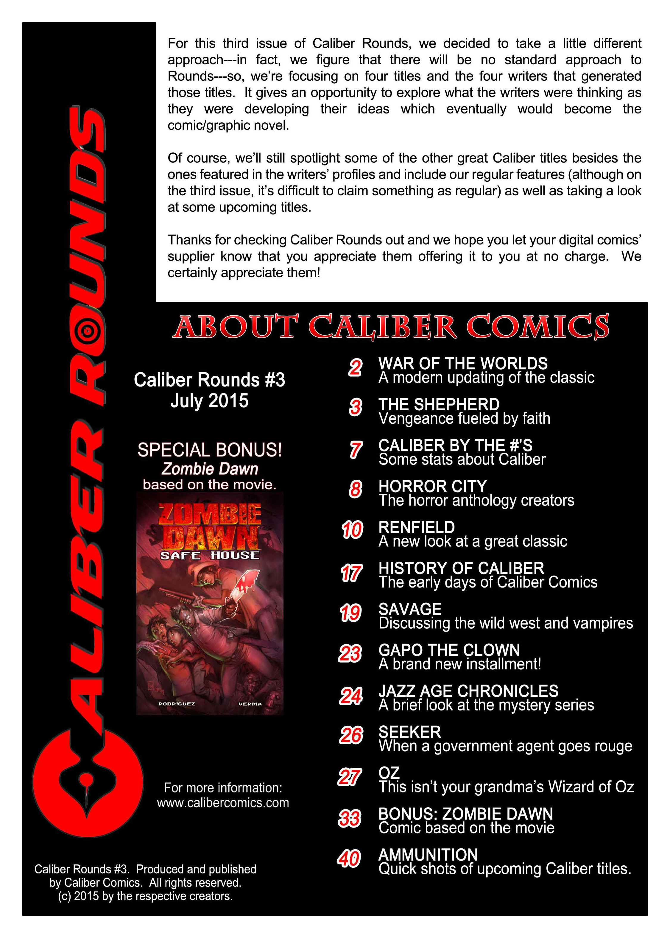 Read online Caliber Rounds comic -  Issue #3 - 2