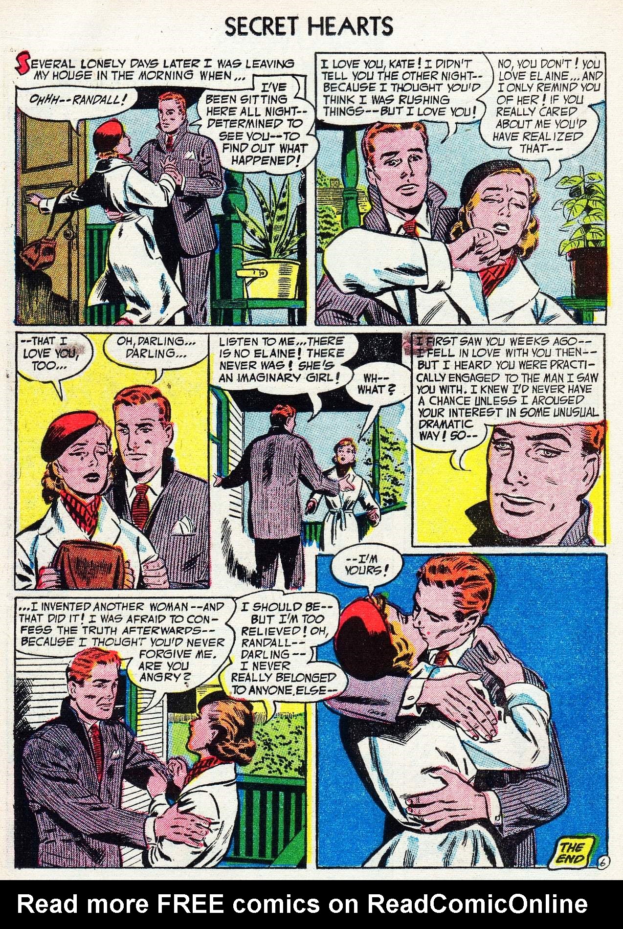 Read online Secret Hearts comic -  Issue #16 - 16