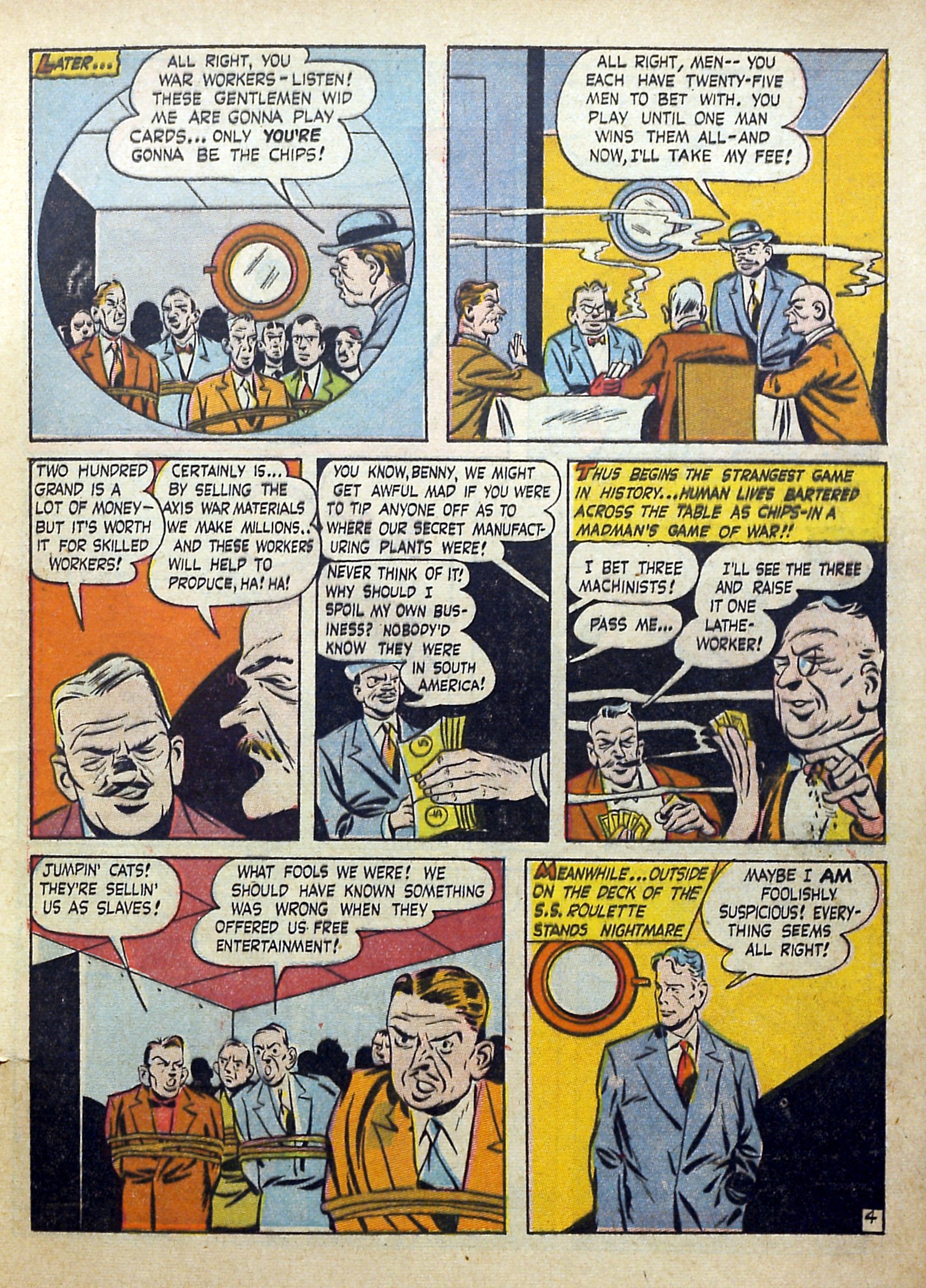 Read online Clue Comics comic -  Issue #7 - 21