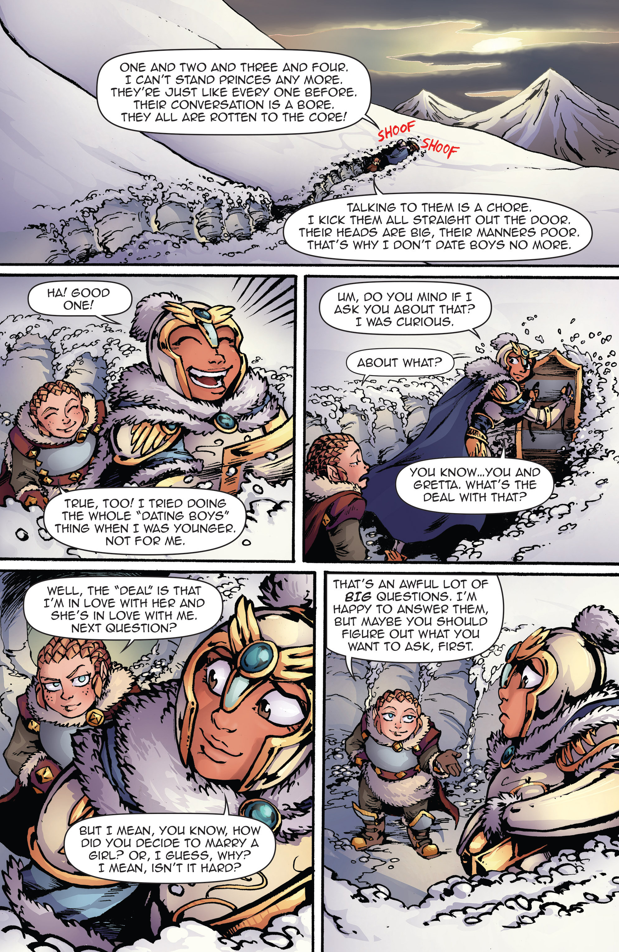 Read online Princeless: Make Yourself comic -  Issue #3 - 16