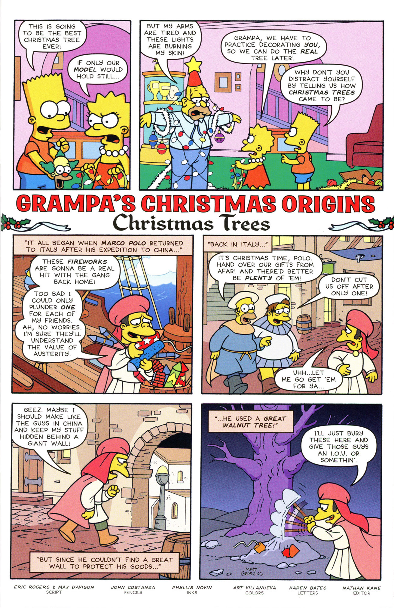 Read online The Simpsons Winter Wingding comic -  Issue #7 - 35
