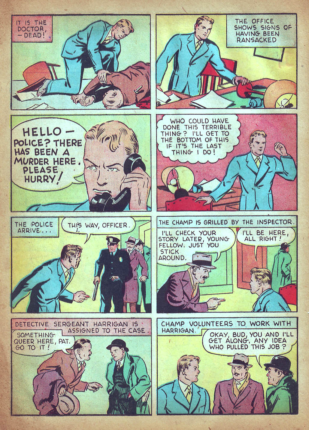 Read online Champion Comics comic -  Issue #3 - 4