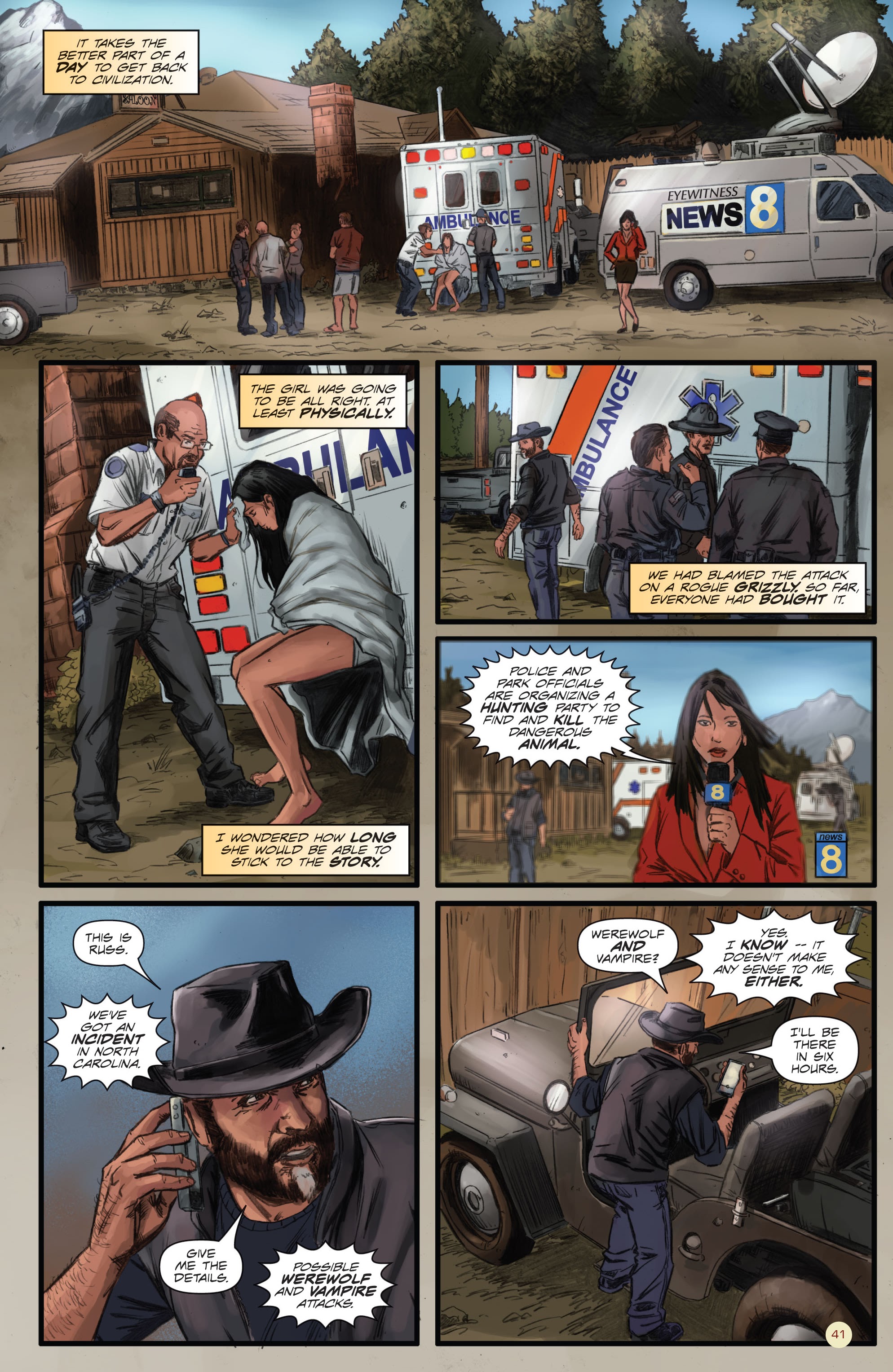 Read online Monster Hunters' Survival Guide: Case Files comic -  Issue # TPB - 41