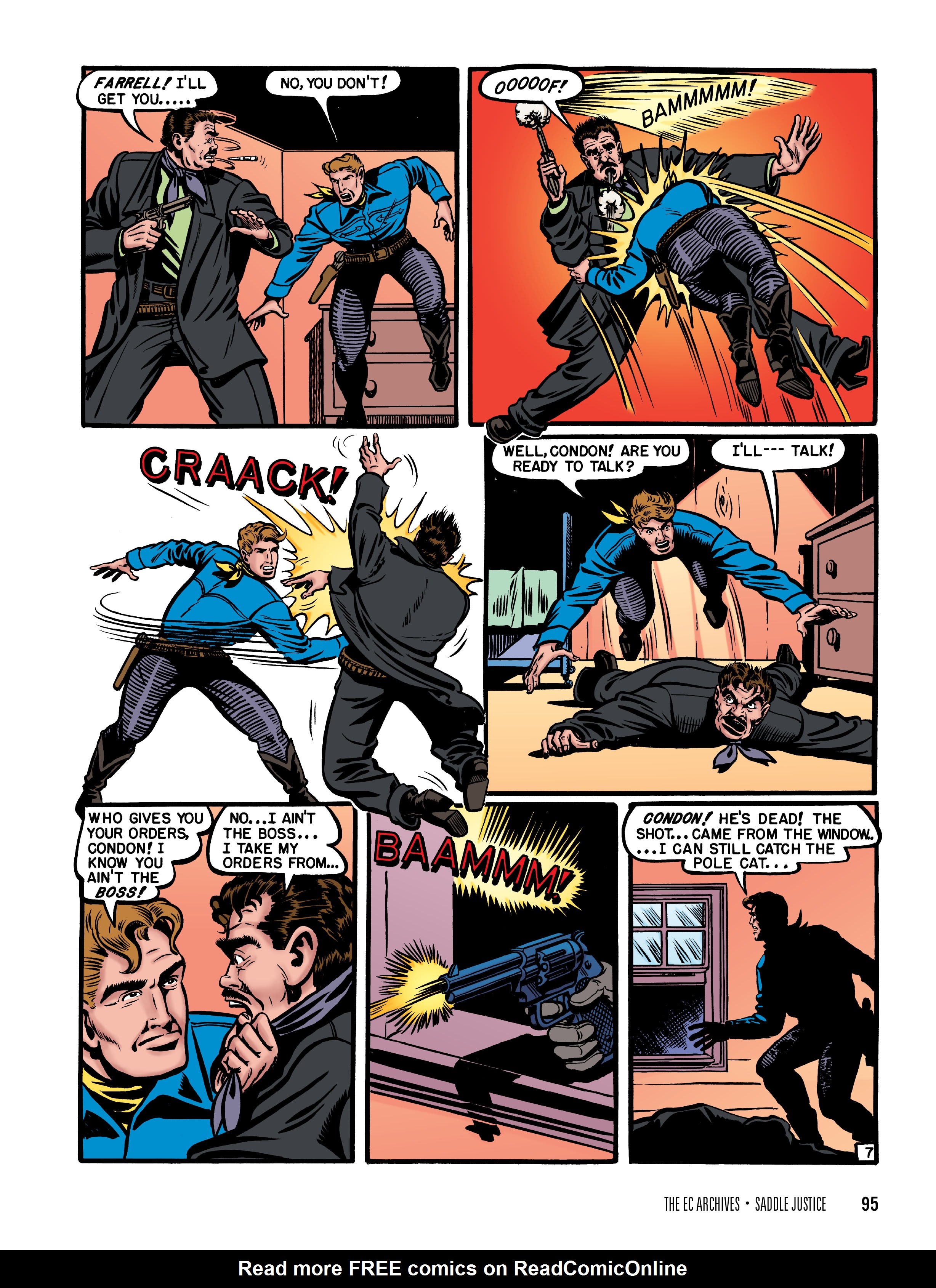 Read online The EC Archives: Saddle Justice comic -  Issue # TPB (Part 1) - 97