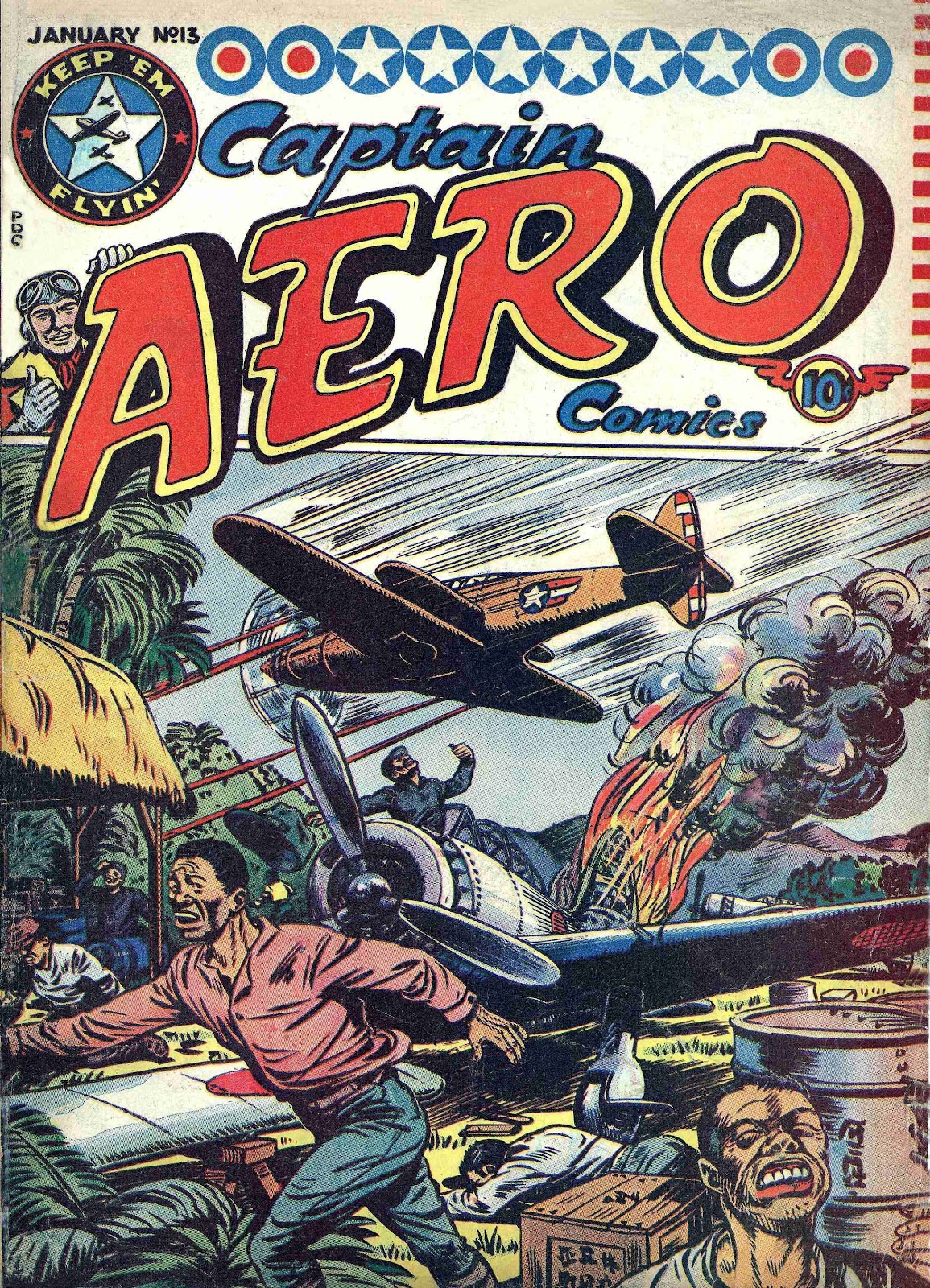 Captain Aero Comics issue 13 - Page 2