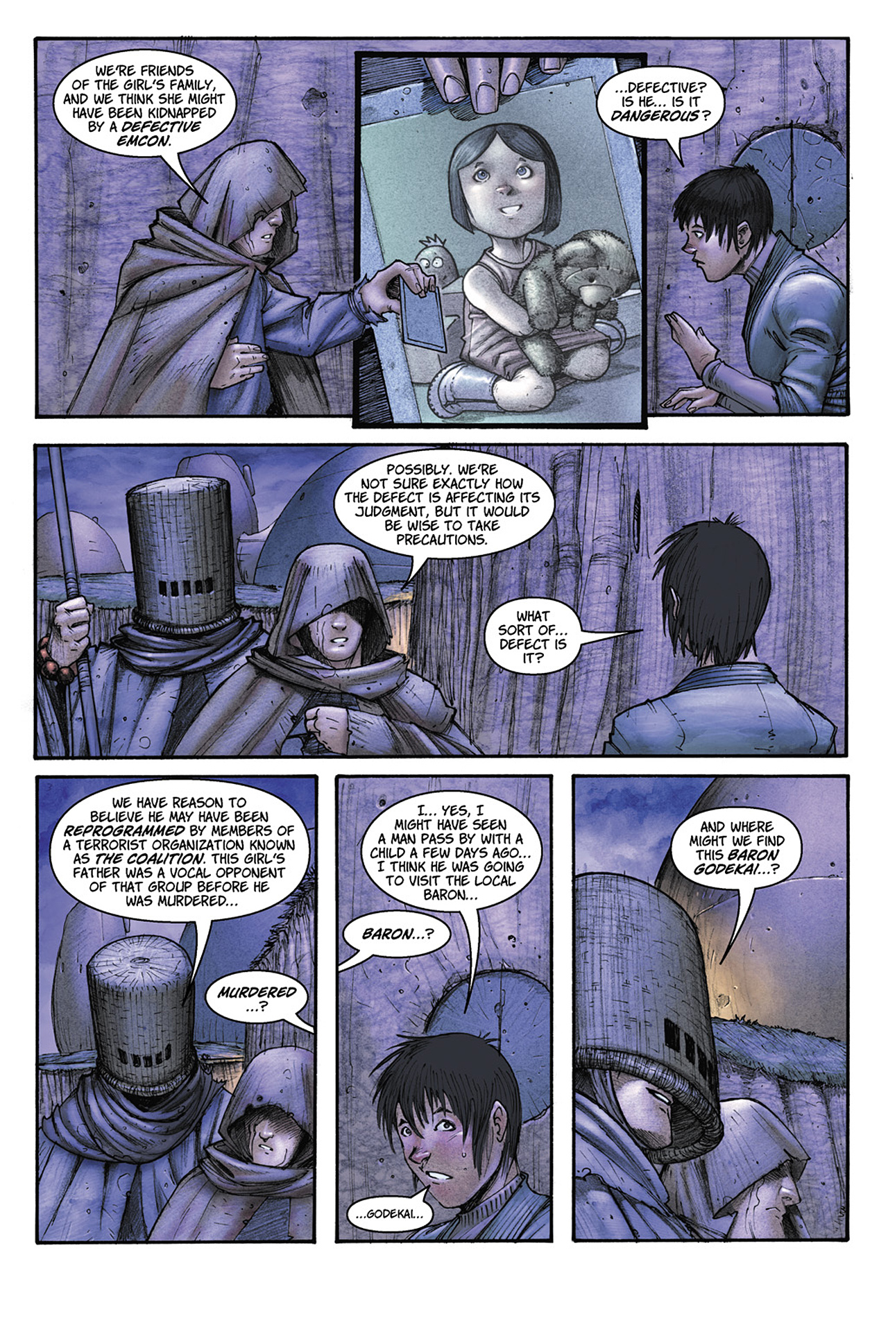 Read online Lone Wolf 2100 comic -  Issue # TPB 1 - 72