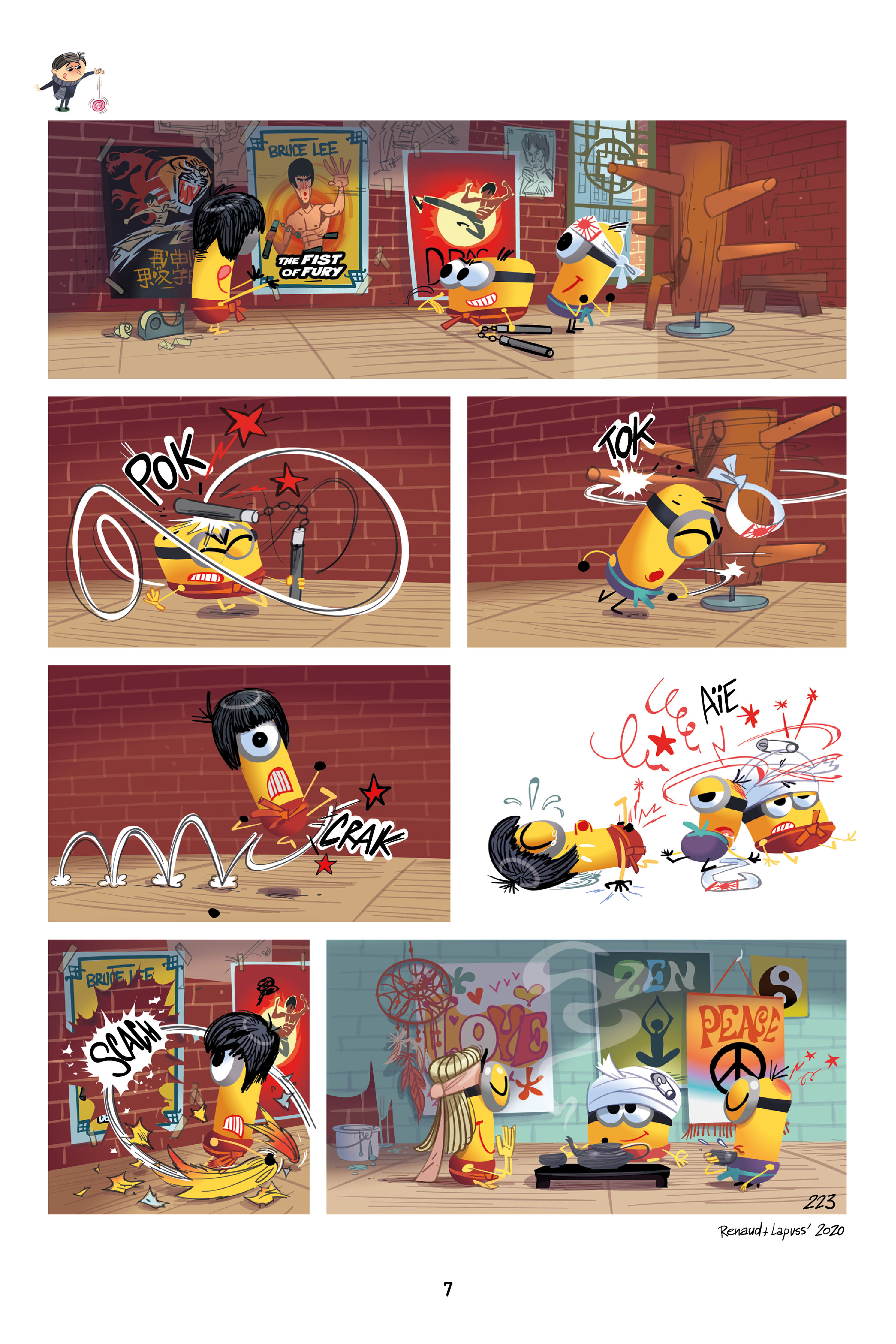 Read online Minions: Mini Boss comic -  Issue # Full - 9