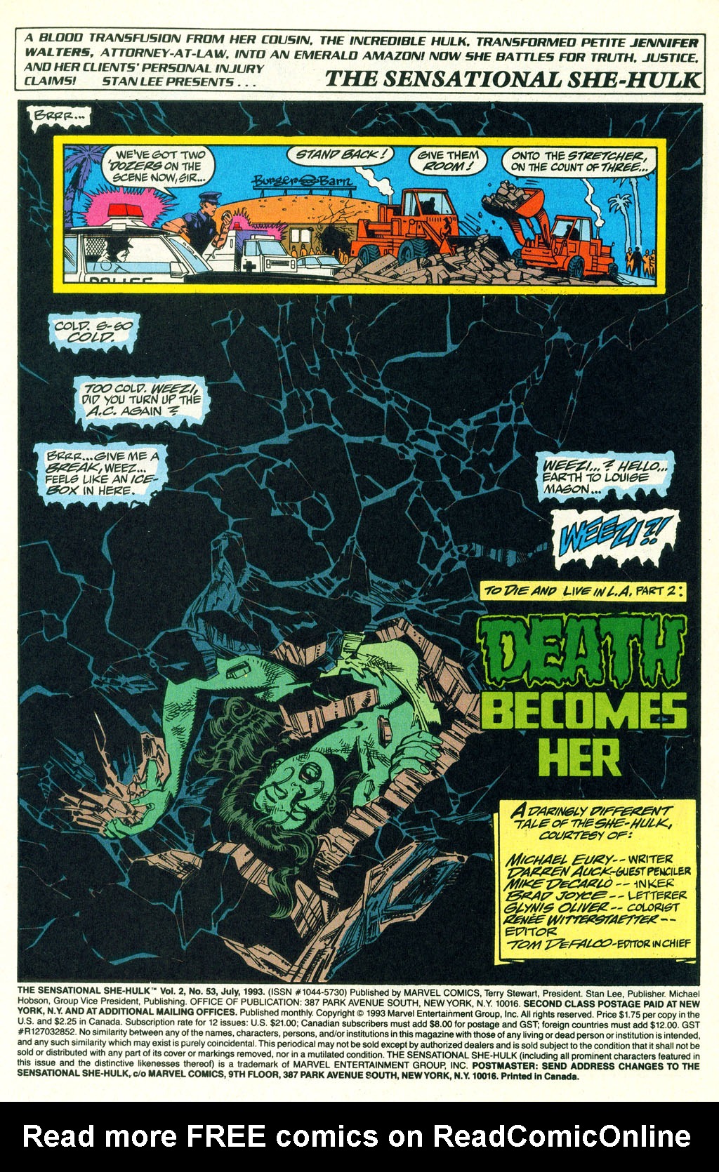 Read online The Sensational She-Hulk comic -  Issue #53 - 2
