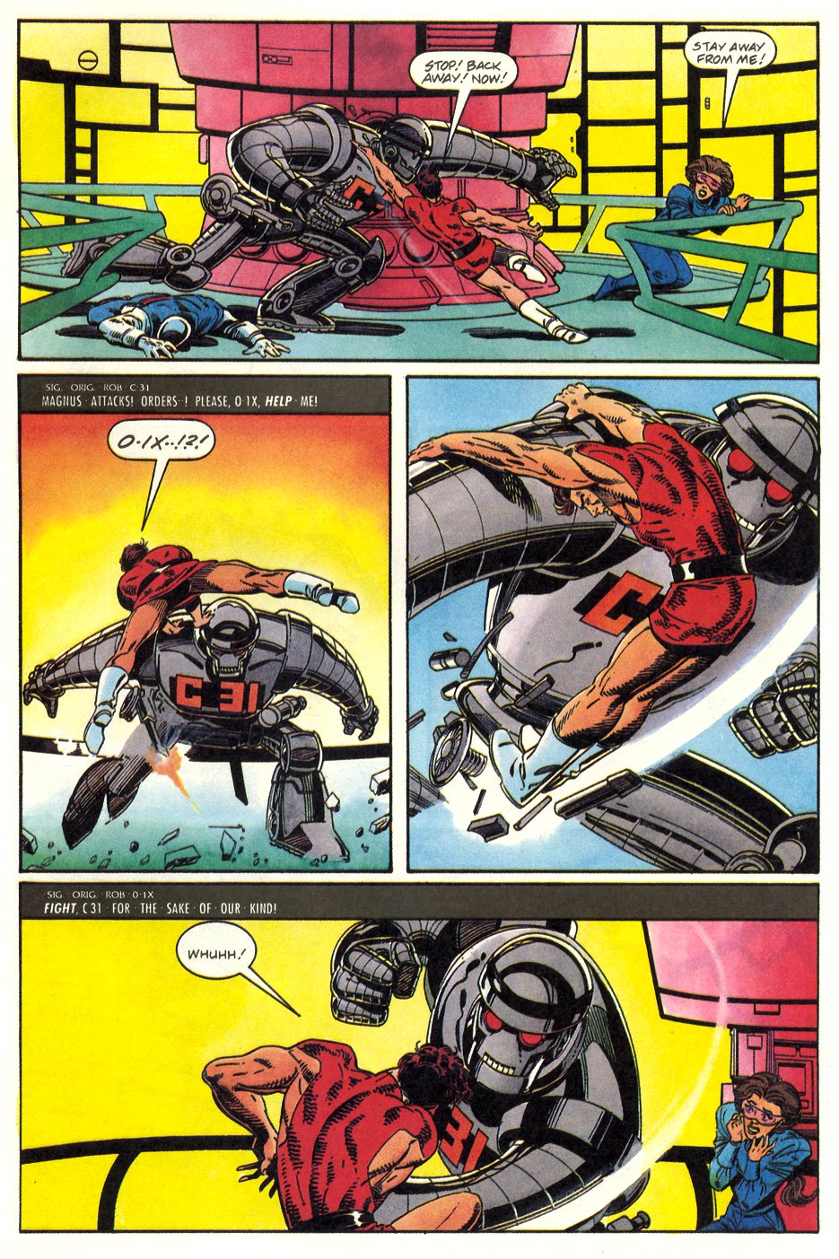 Read online Magnus Robot Fighter (1991) comic -  Issue #0 - 23