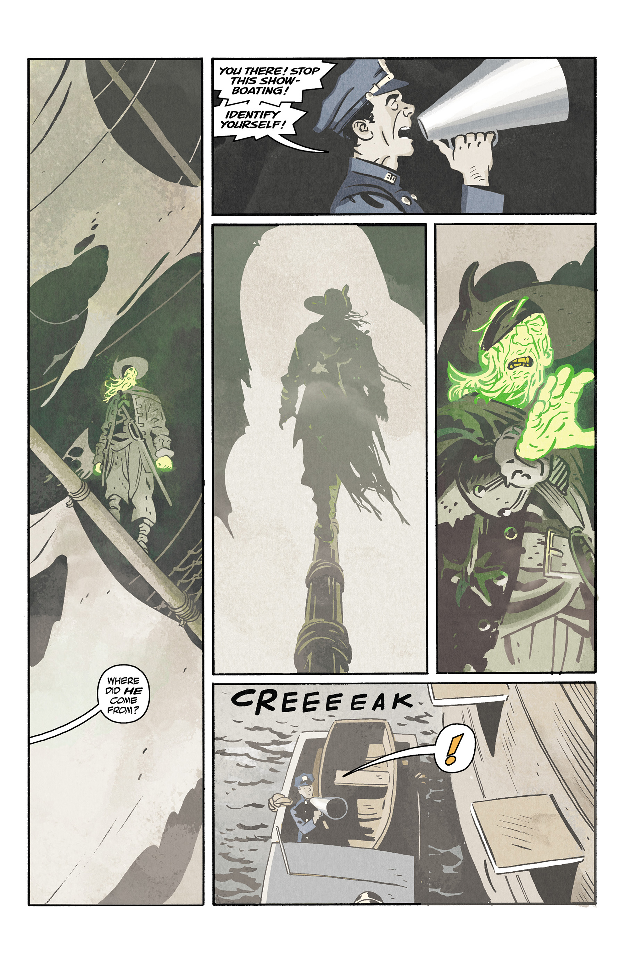 Read online Lobster Johnson: The Pirate's Ghost comic -  Issue #1 - 17