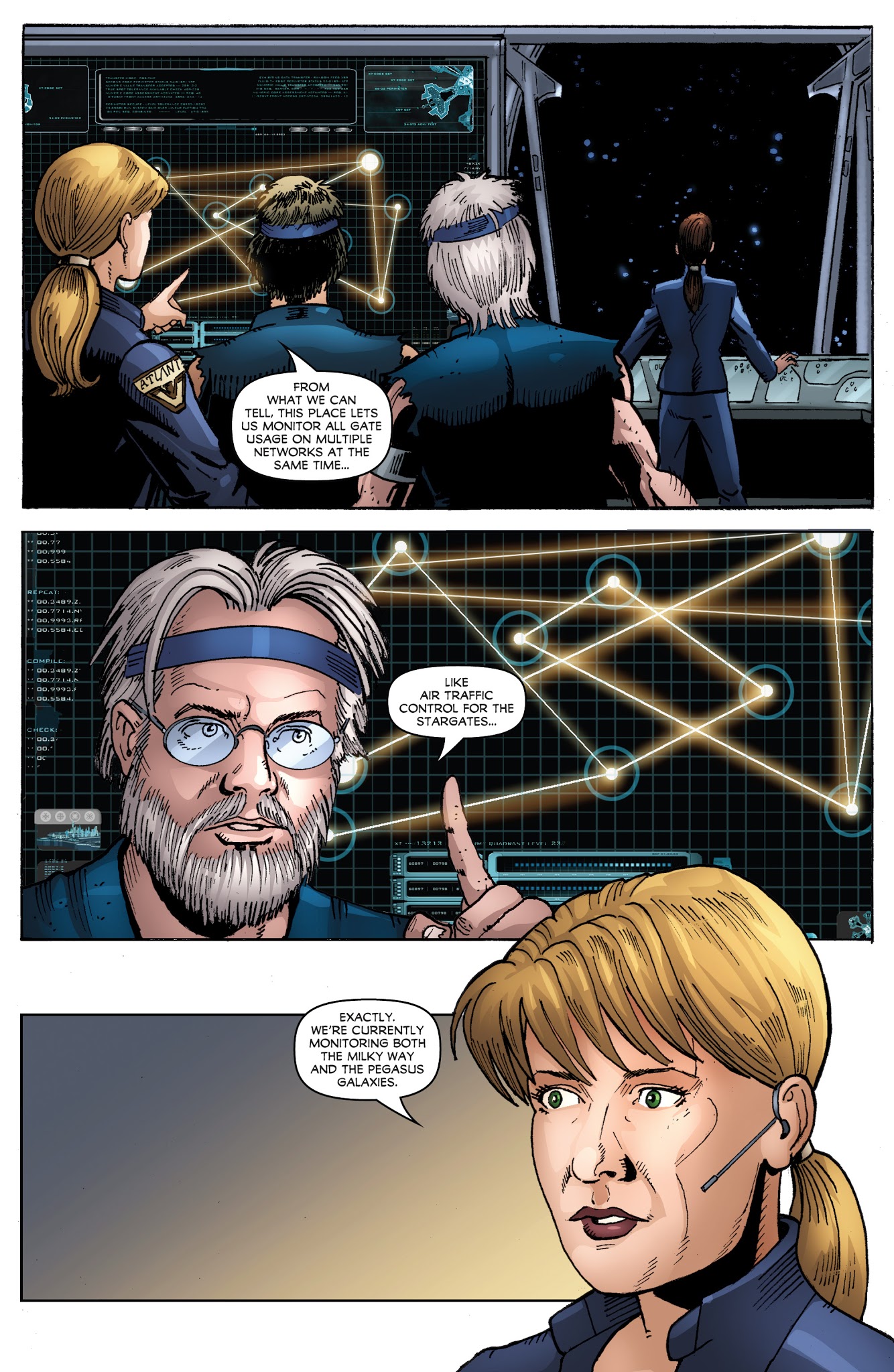 Read online Stargate Atlantis: Singularity comic -  Issue #1 - 17