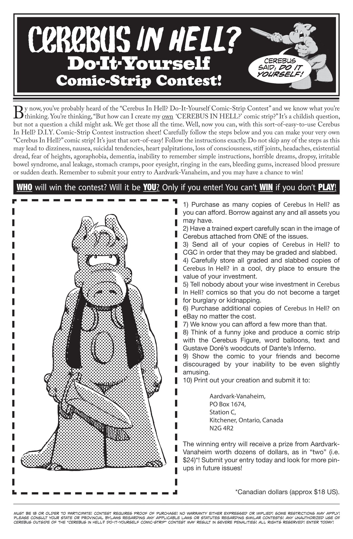 Read online Cerebus in Hell? comic -  Issue #1 - 25