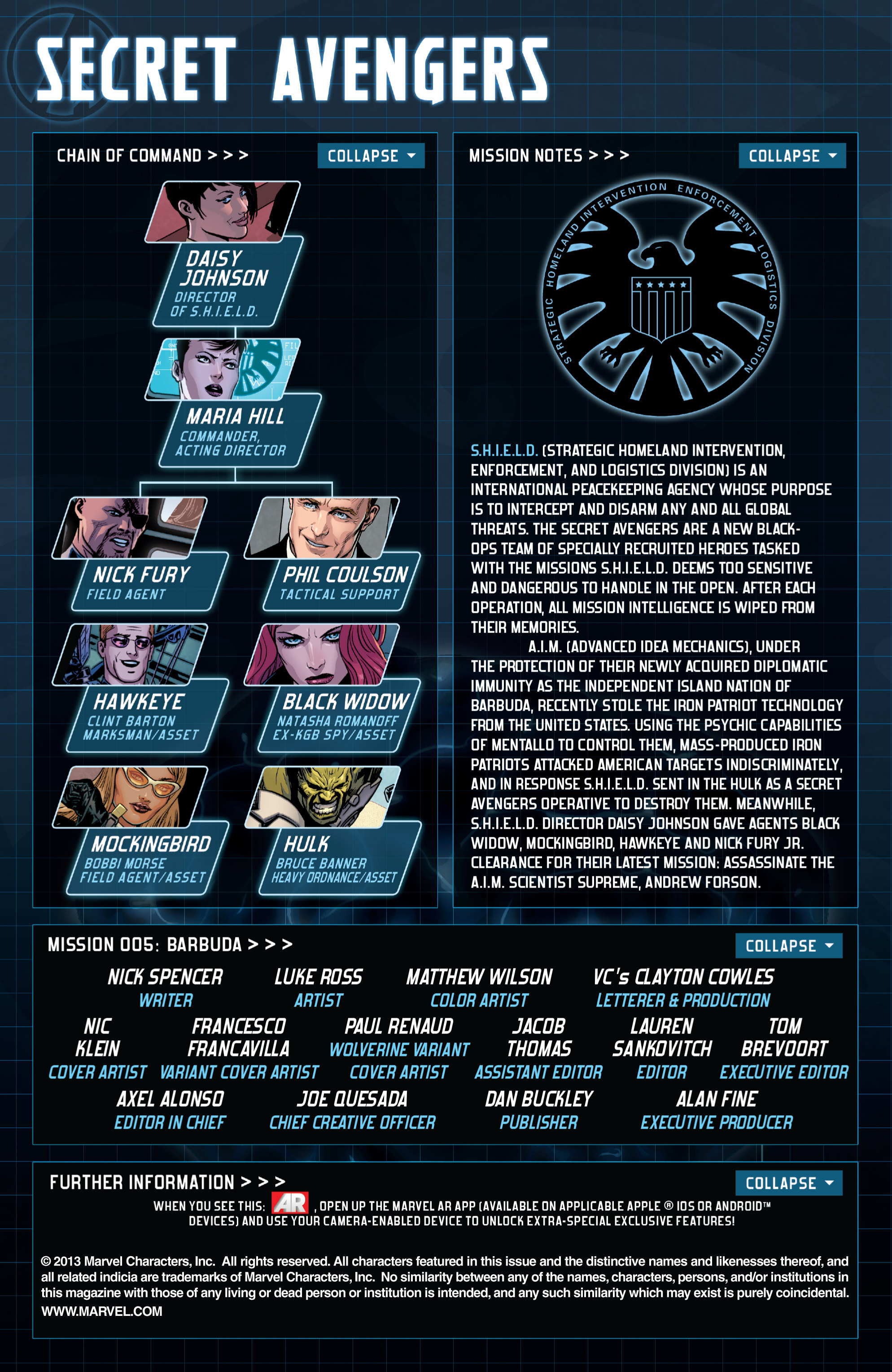 Read online Secret Avengers (2013) comic -  Issue #5 - 7