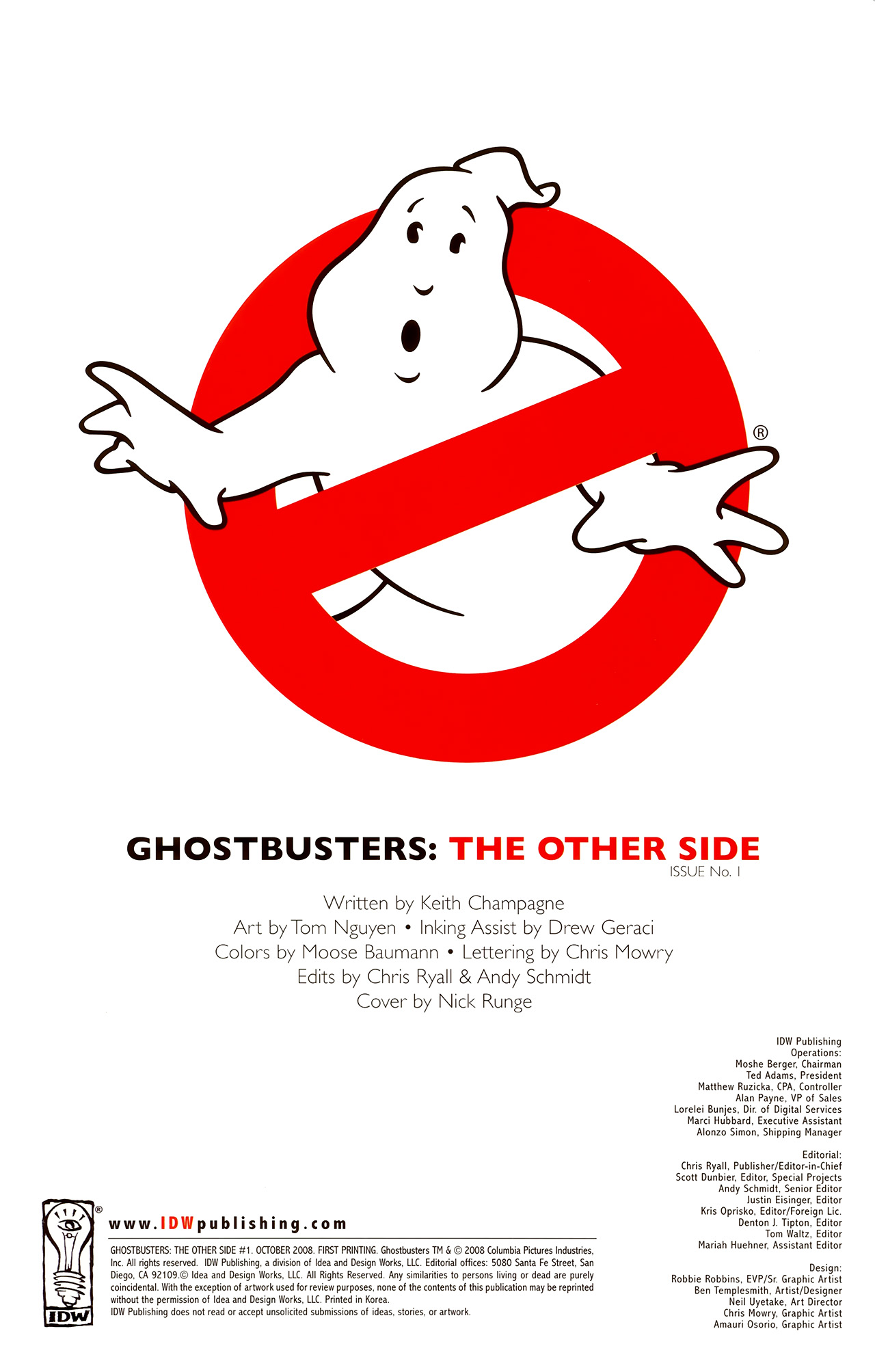 Read online Ghostbusters: The Other Side comic -  Issue #1 - 2
