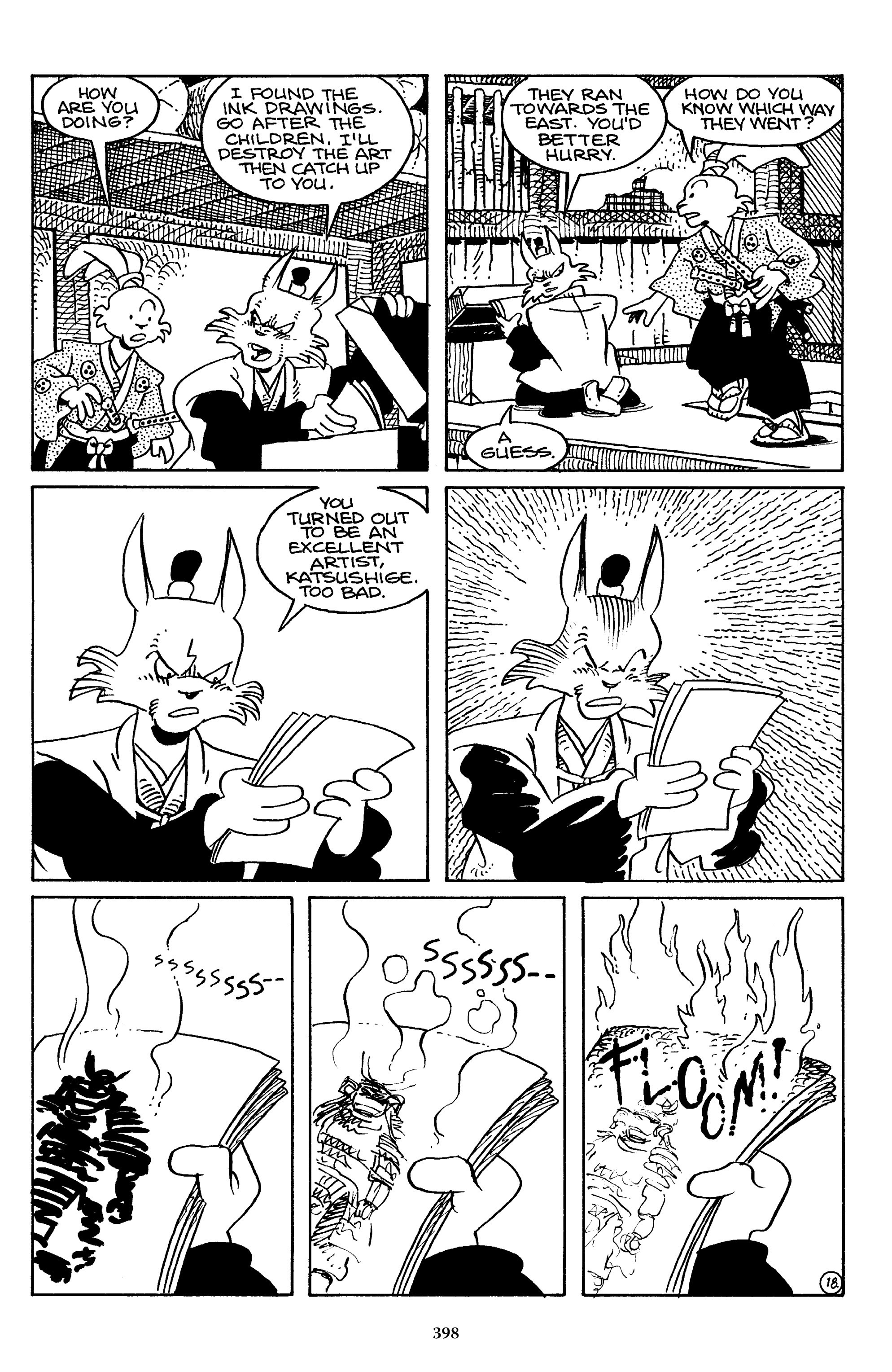 Read online The Usagi Yojimbo Saga comic -  Issue # TPB 4 - 395