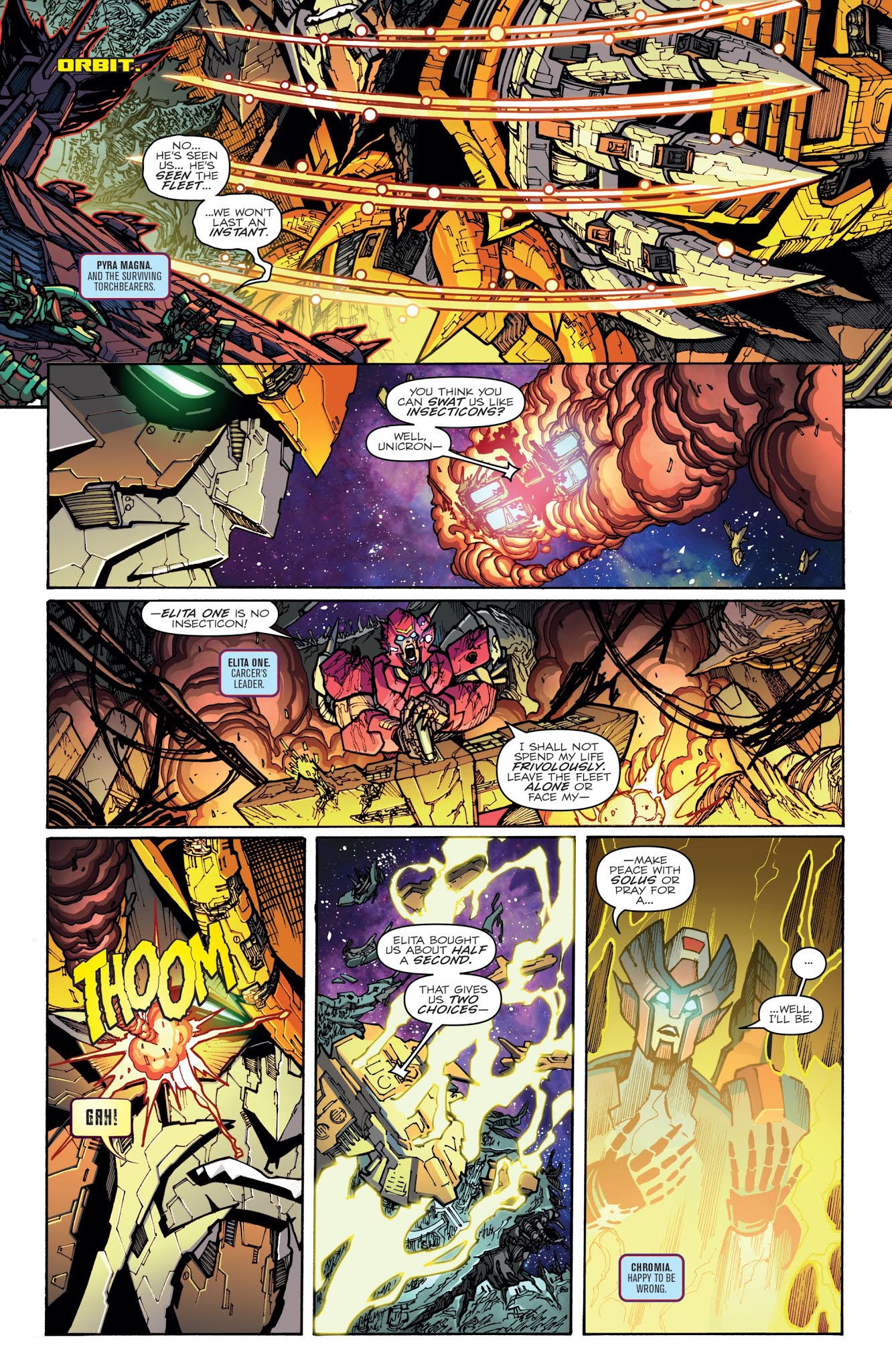 Read online Transformers: Unicron comic -  Issue #4 - 11
