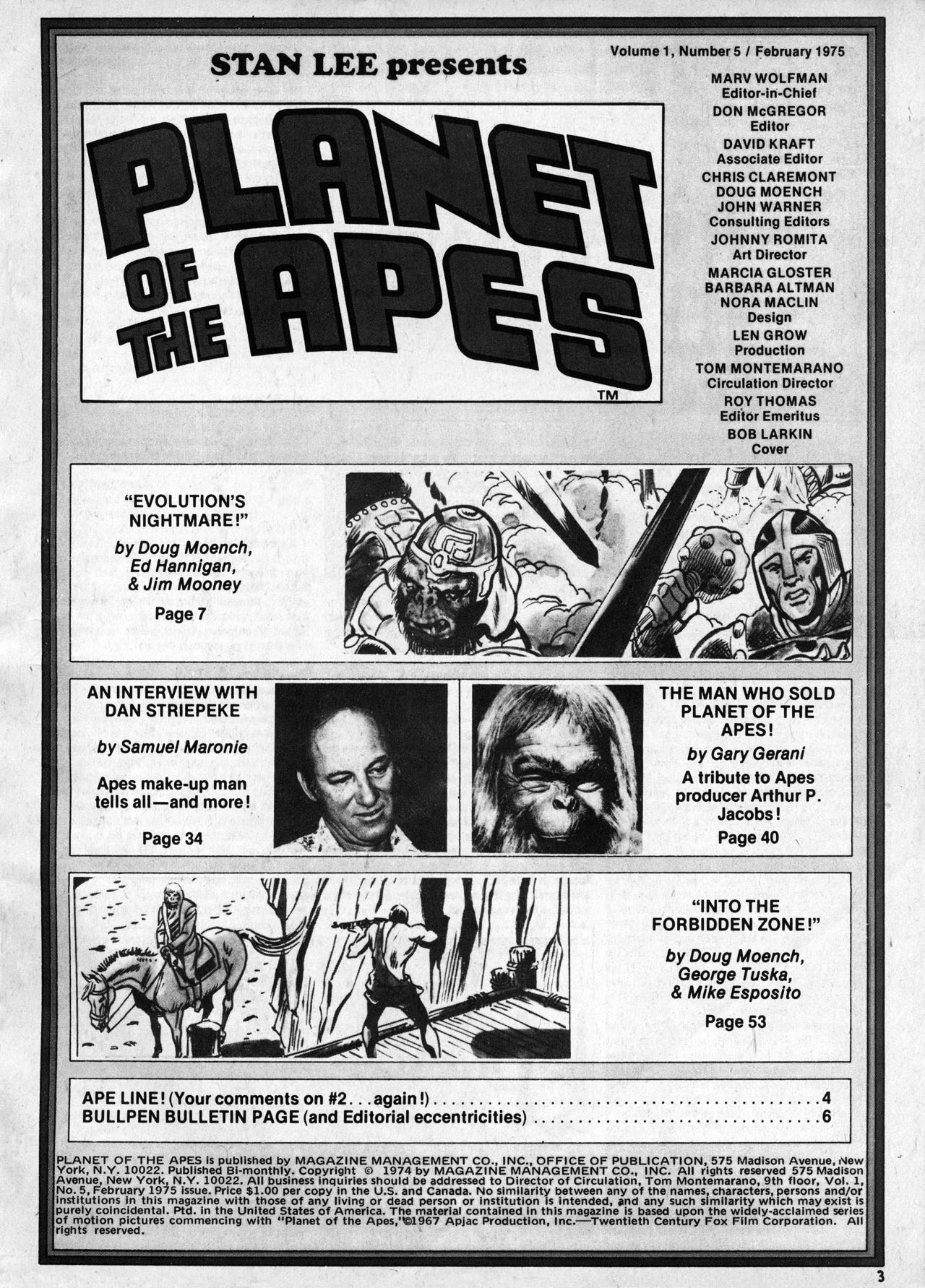 Read online Planet of the Apes comic -  Issue #5 - 3