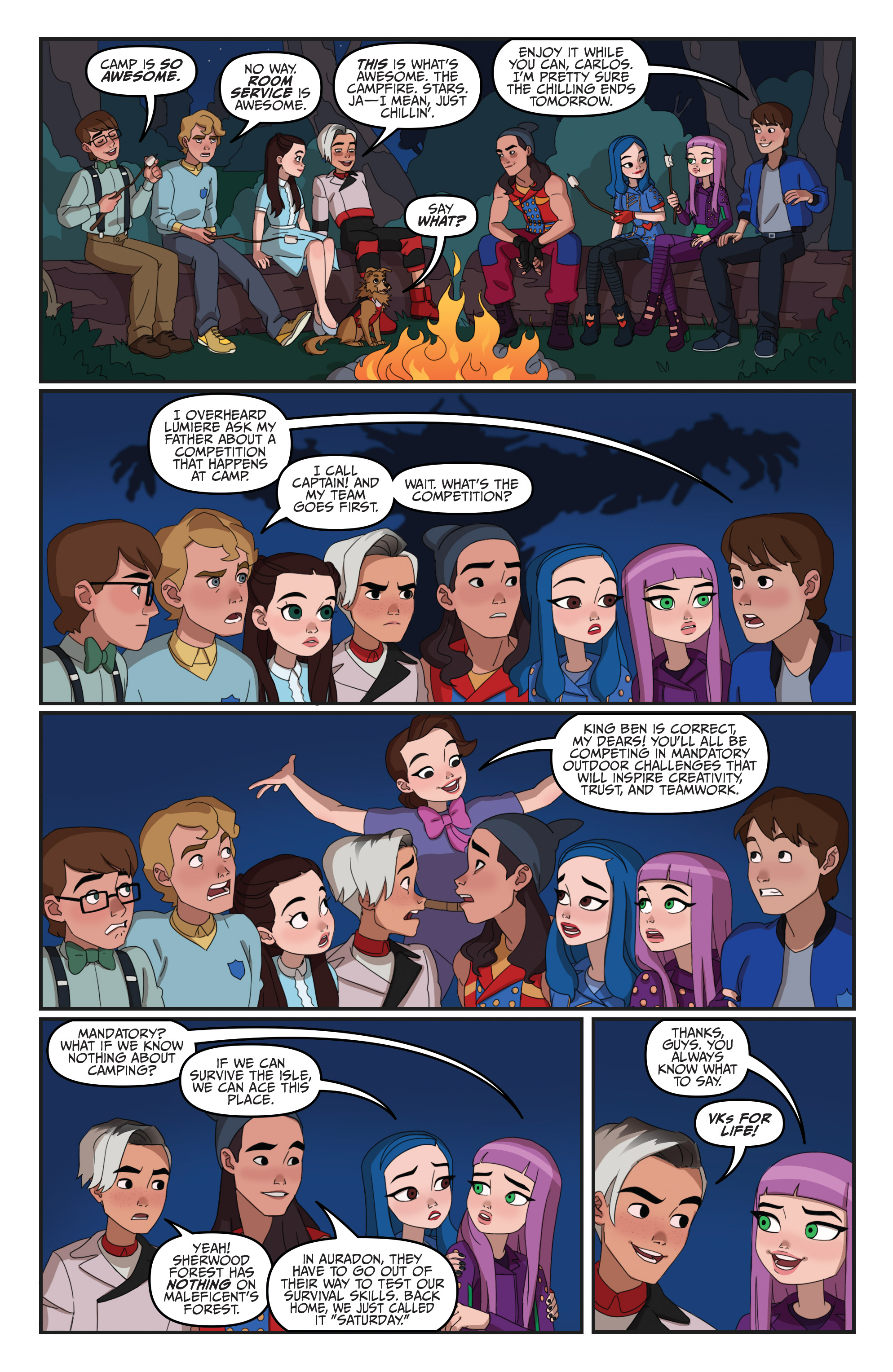 Read online Descendants: Twisted Field Trip comic -  Issue # Full - 12
