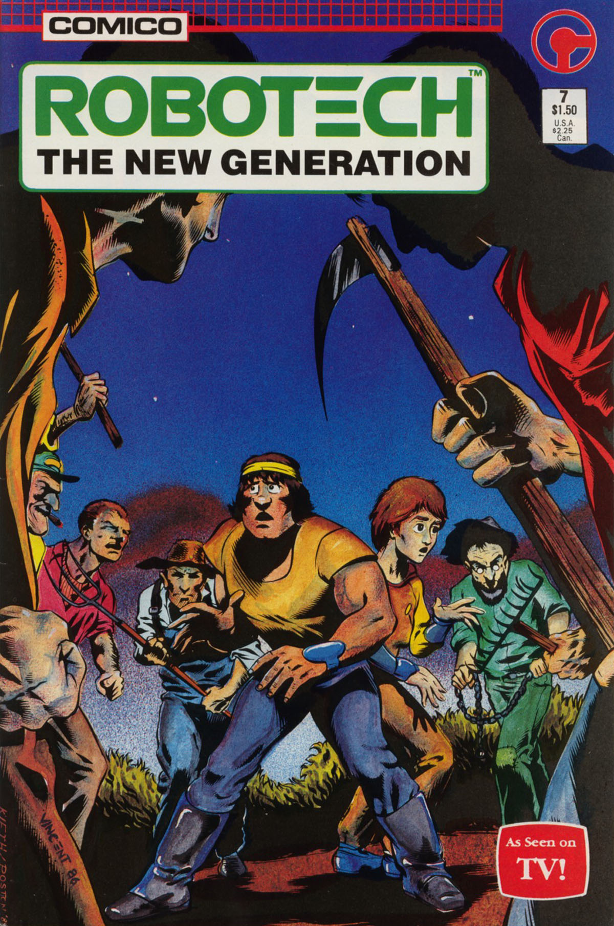 Read online Robotech The New Generation comic -  Issue #7 - 1