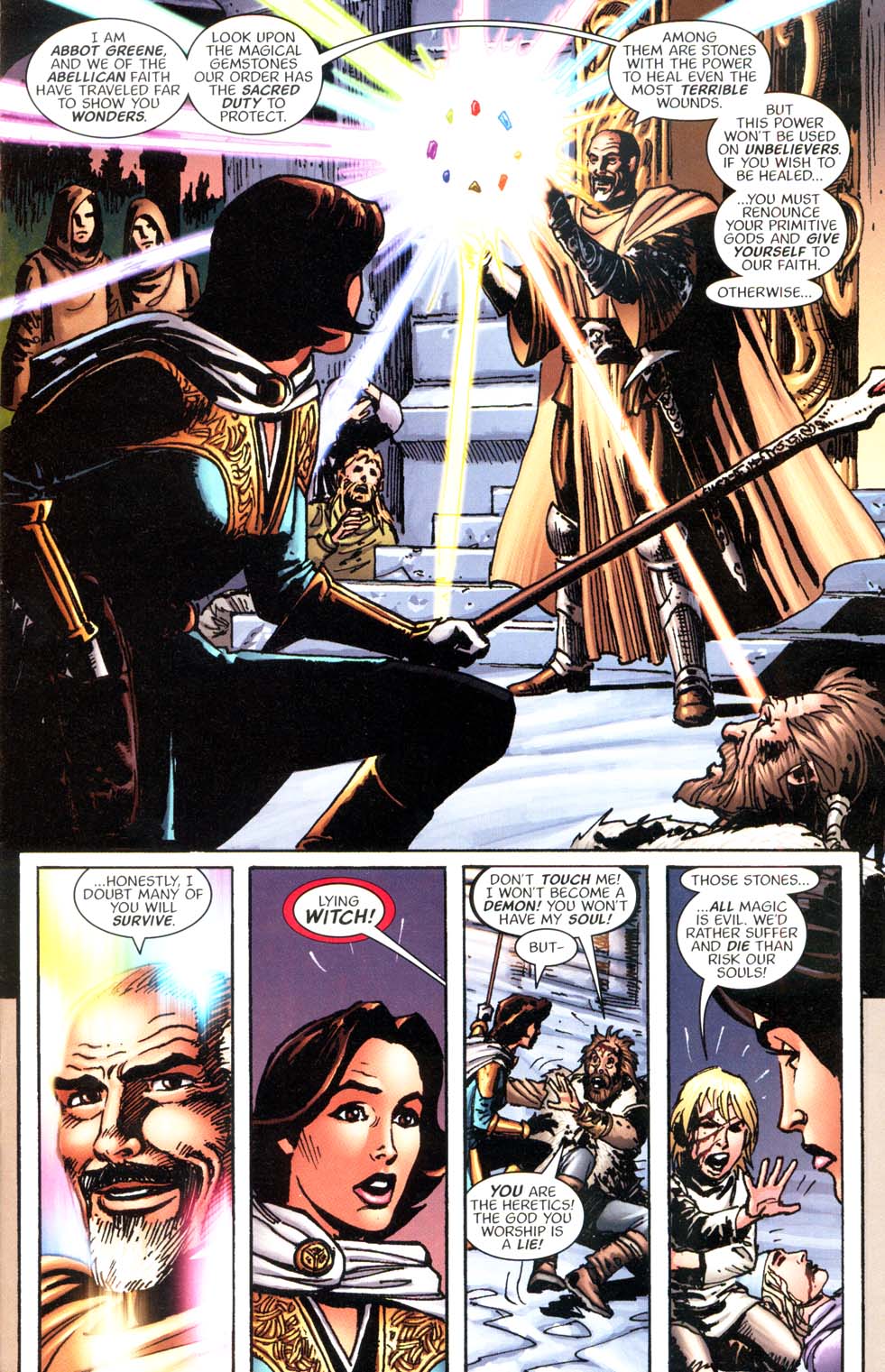 Read online R.A. Salvatore's DemonWars: Trial By Fire comic -  Issue #1 - 12