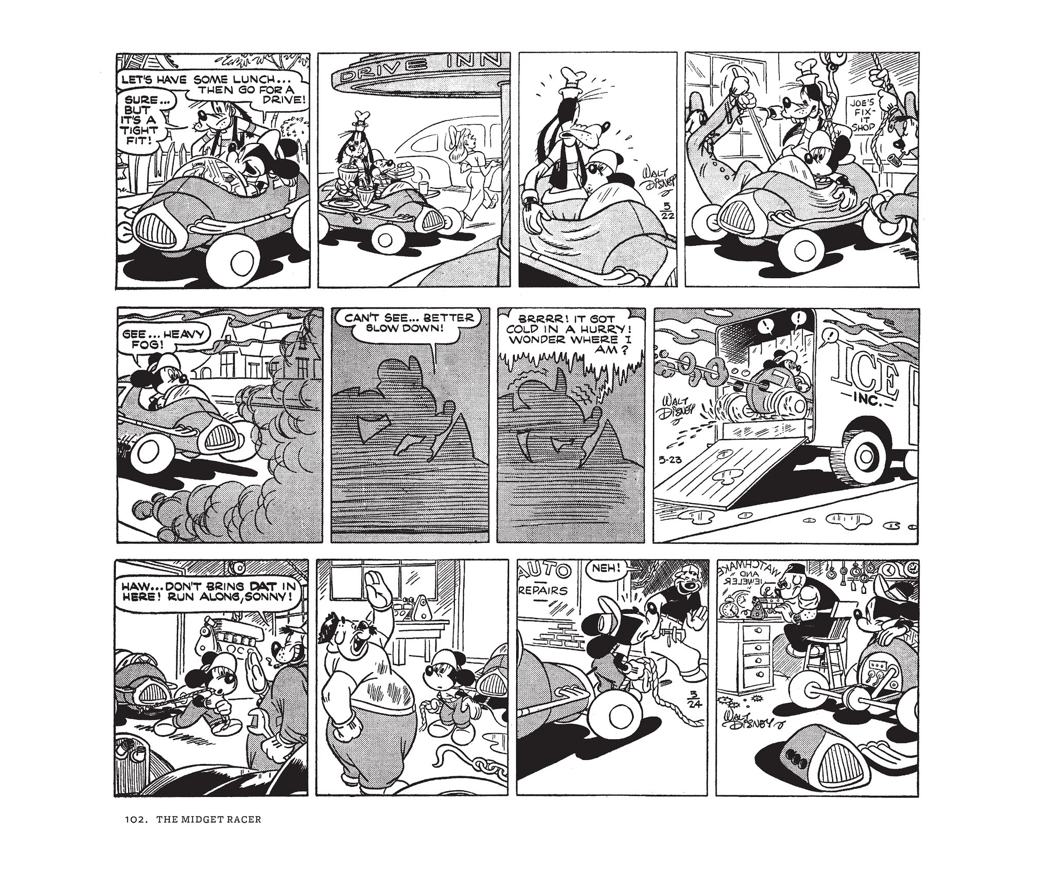 Read online Walt Disney's Mickey Mouse by Floyd Gottfredson comic -  Issue # TPB 9 (Part 2) - 2