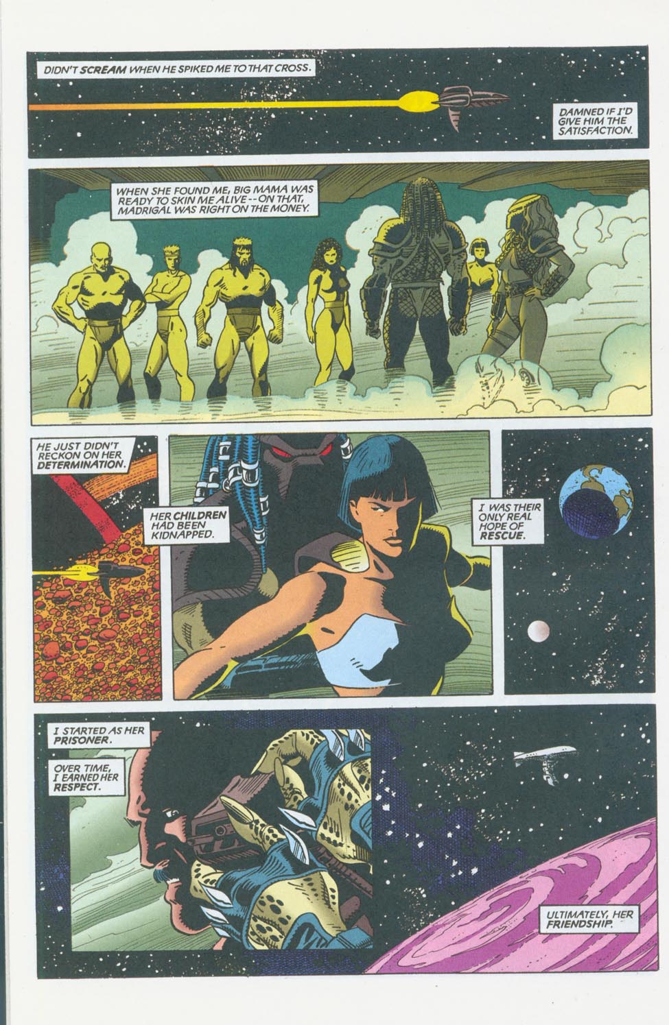 Read online Aliens/Predator: The Deadliest of the Species comic -  Issue #10 - 22