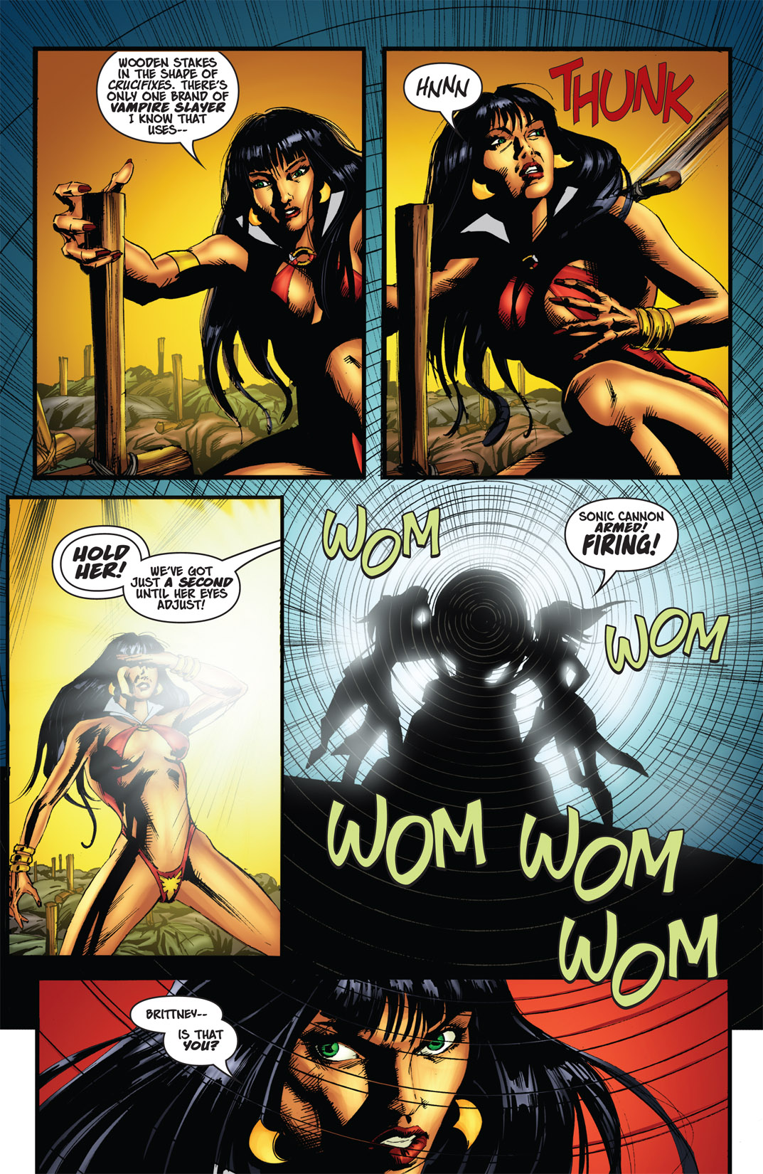 Read online Vampirella and the Scarlet Legion comic -  Issue # TPB - 26