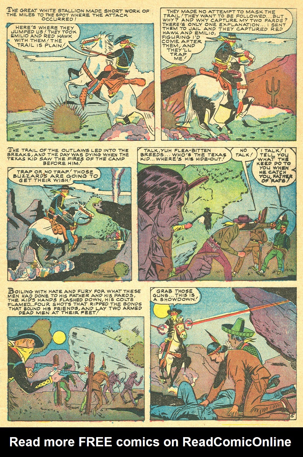 Read online Two Gun Western (1950) comic -  Issue #12 - 31
