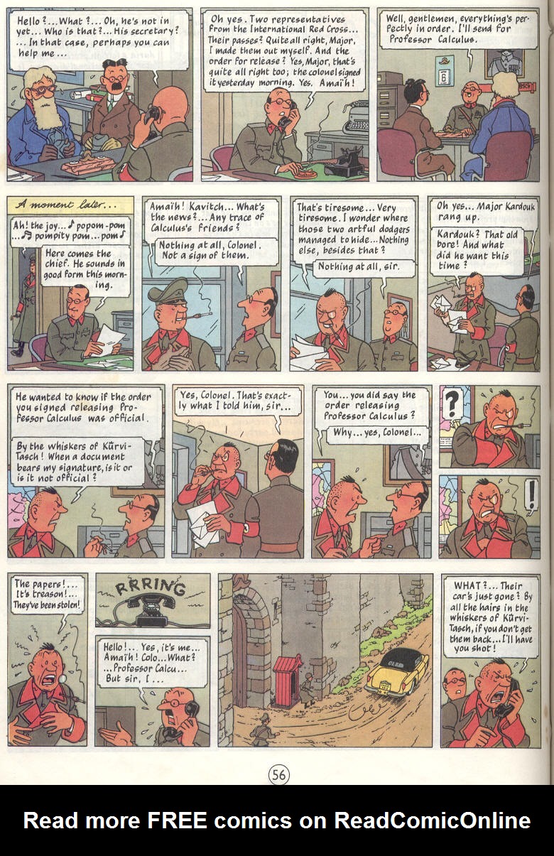 Read online The Adventures of Tintin comic -  Issue #18 - 57
